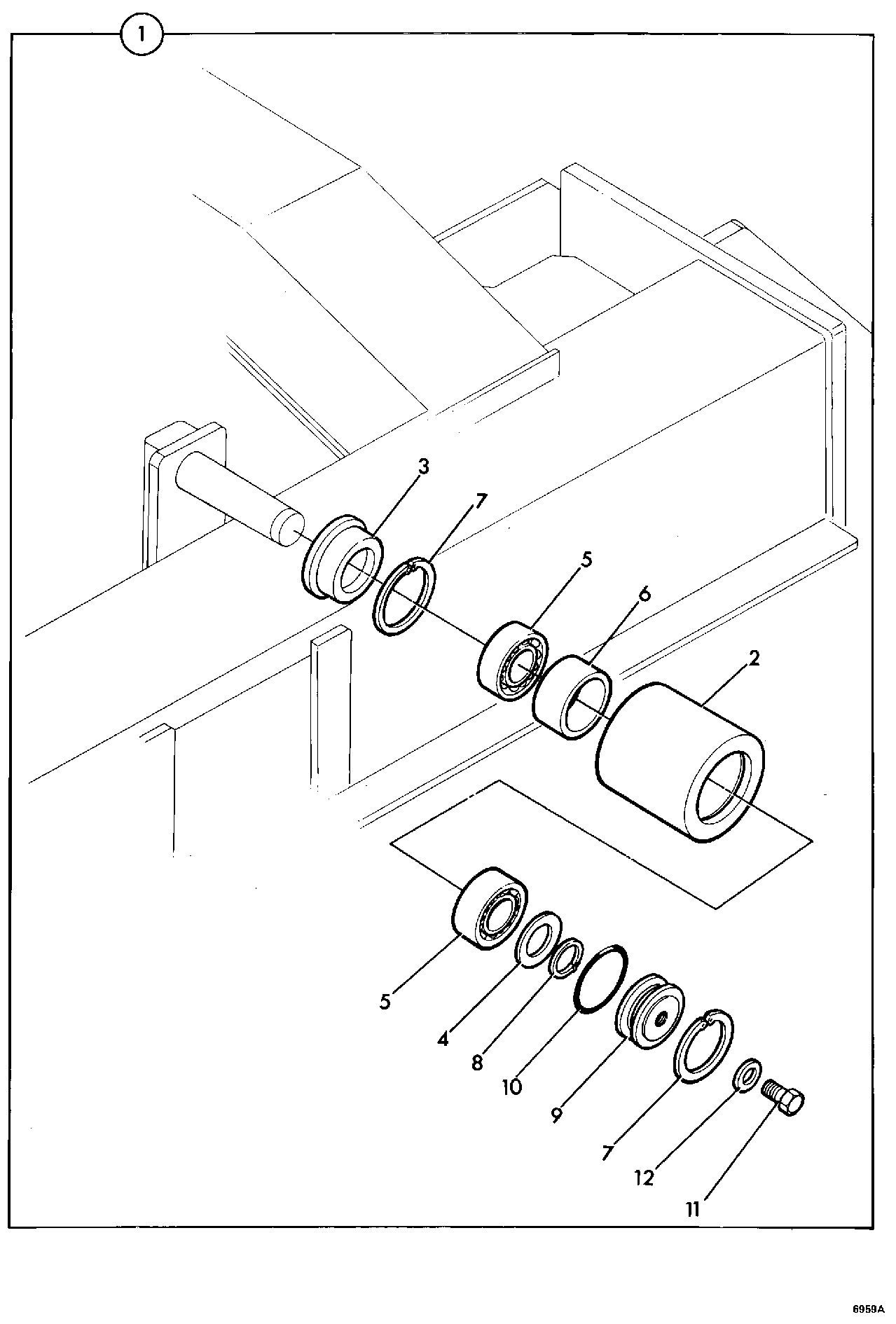 Кольцо уплотнительное 50/000809 JCB