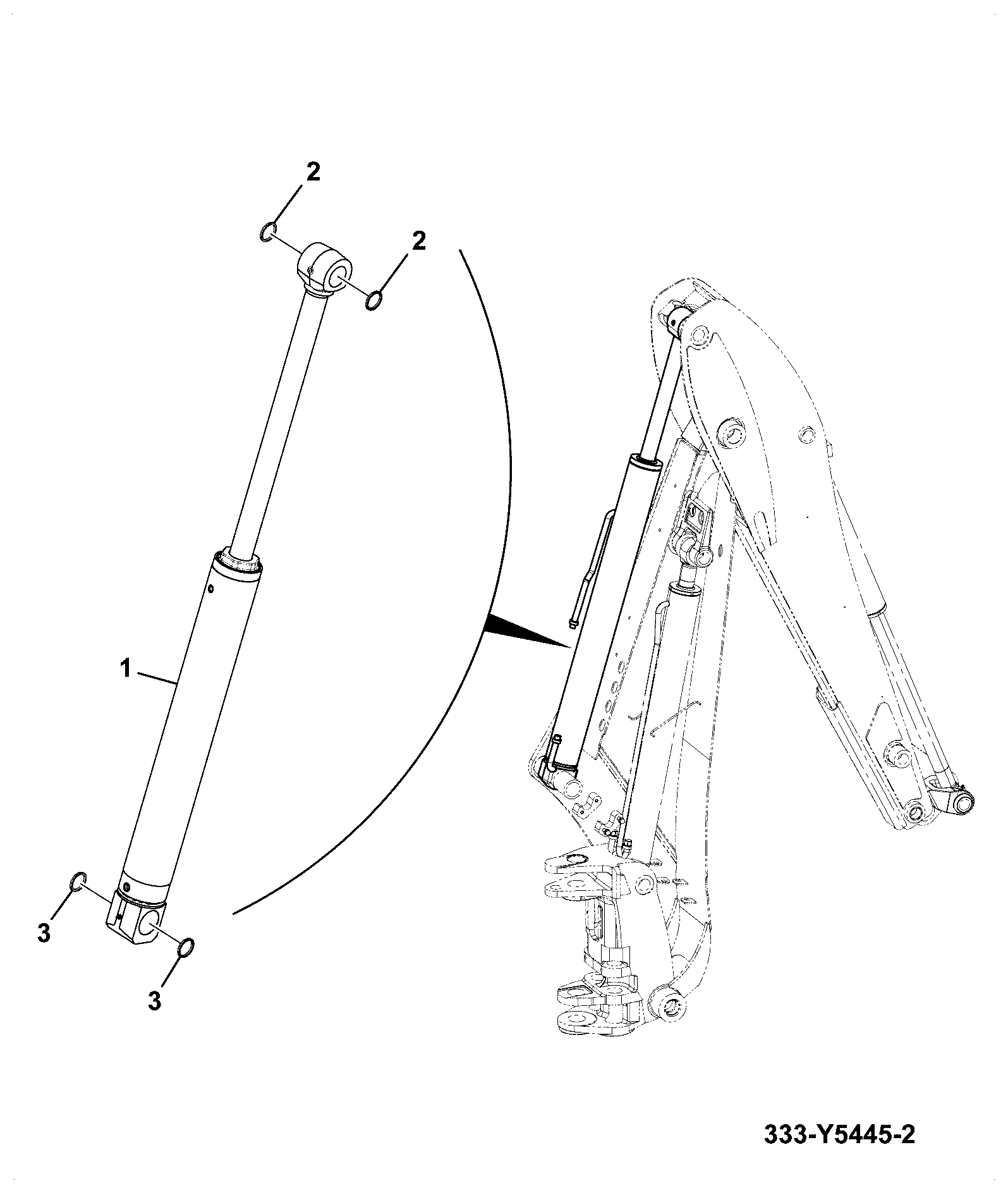 Уплотнение 40/303397 JCB