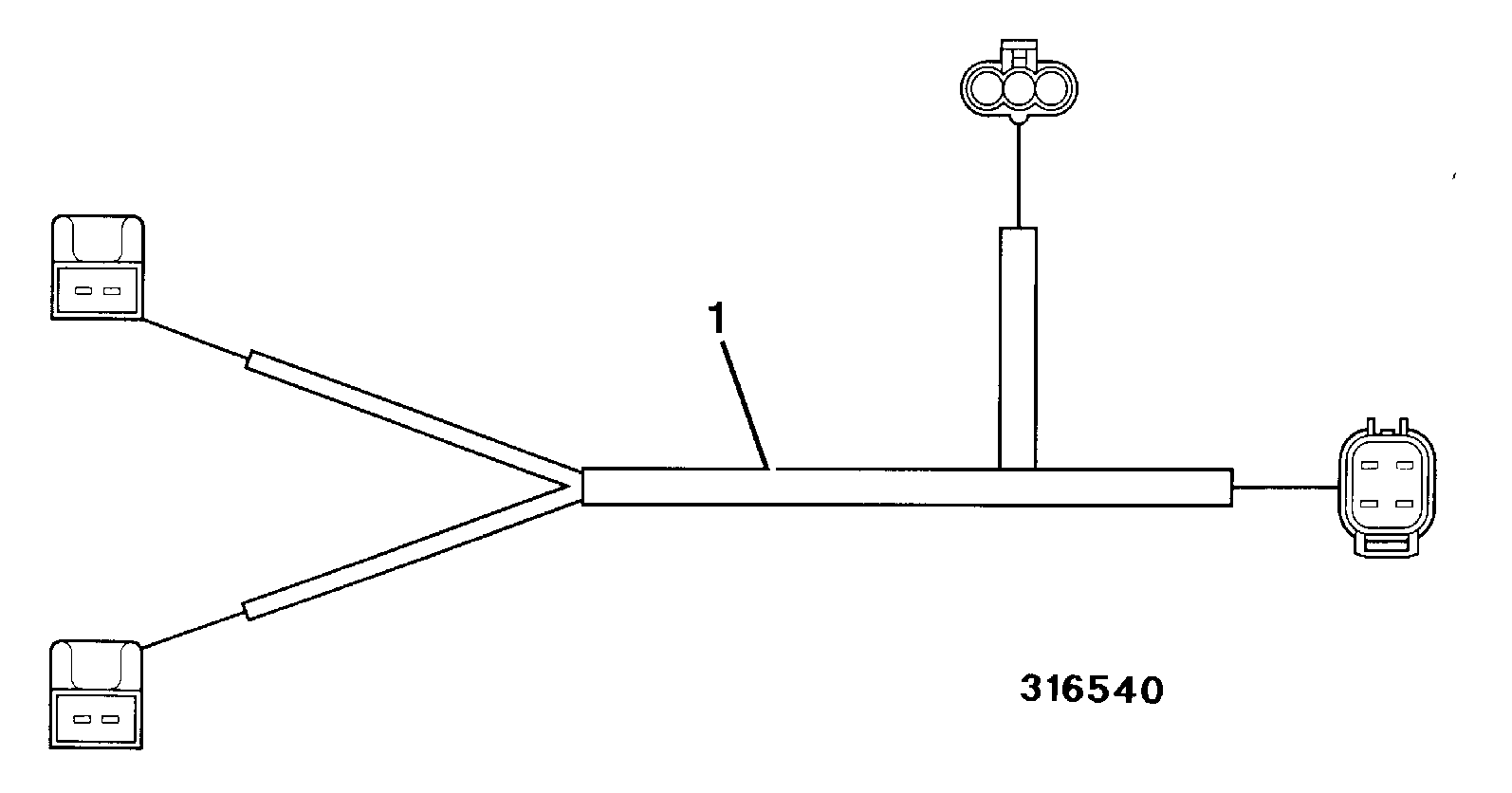 Жгут проводов 721/00670 JCB