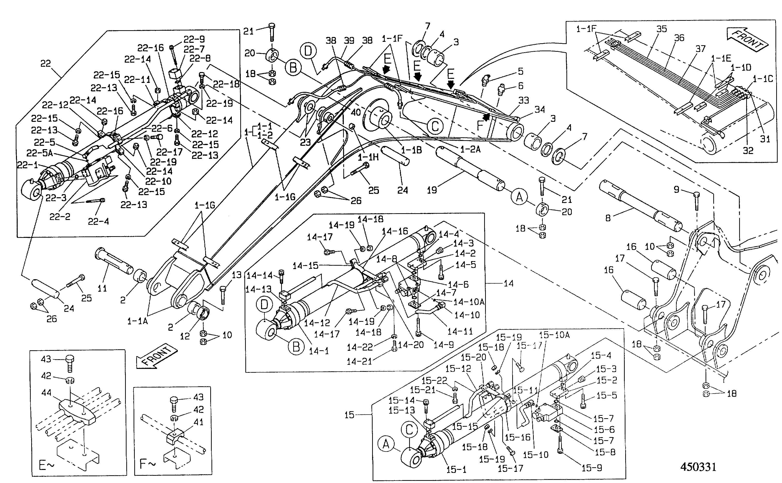 Хомут KRV1144 JCB