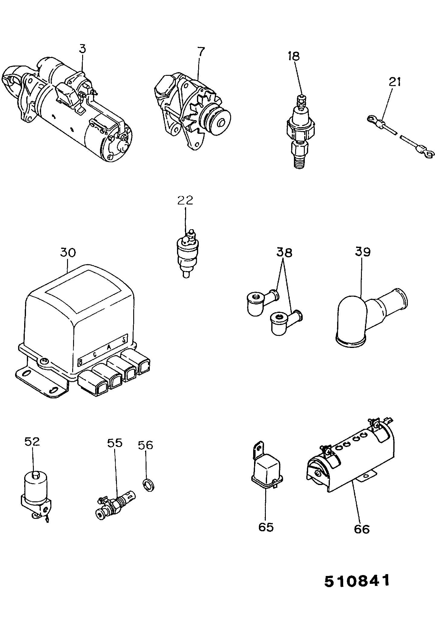 Реле 1825530212 JCB