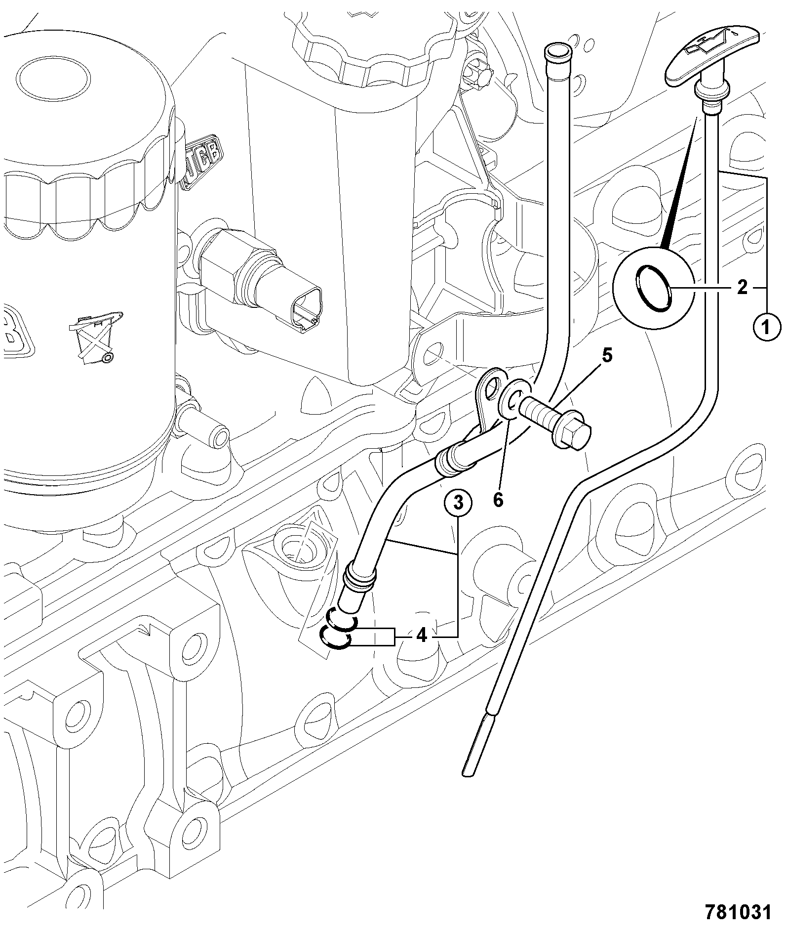 Щуп 320/04270 JCB