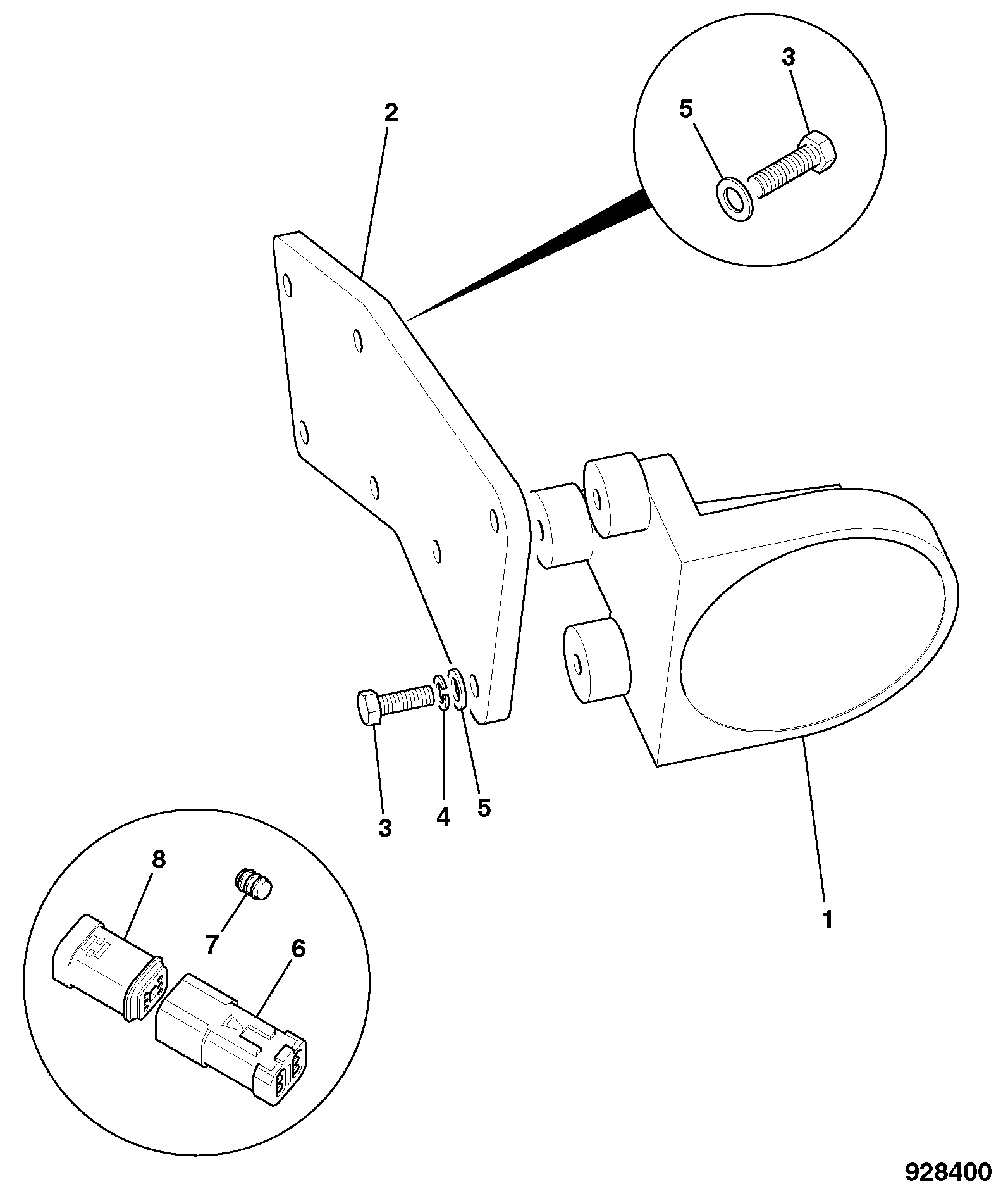 Корпус 7216/0013 JCB
