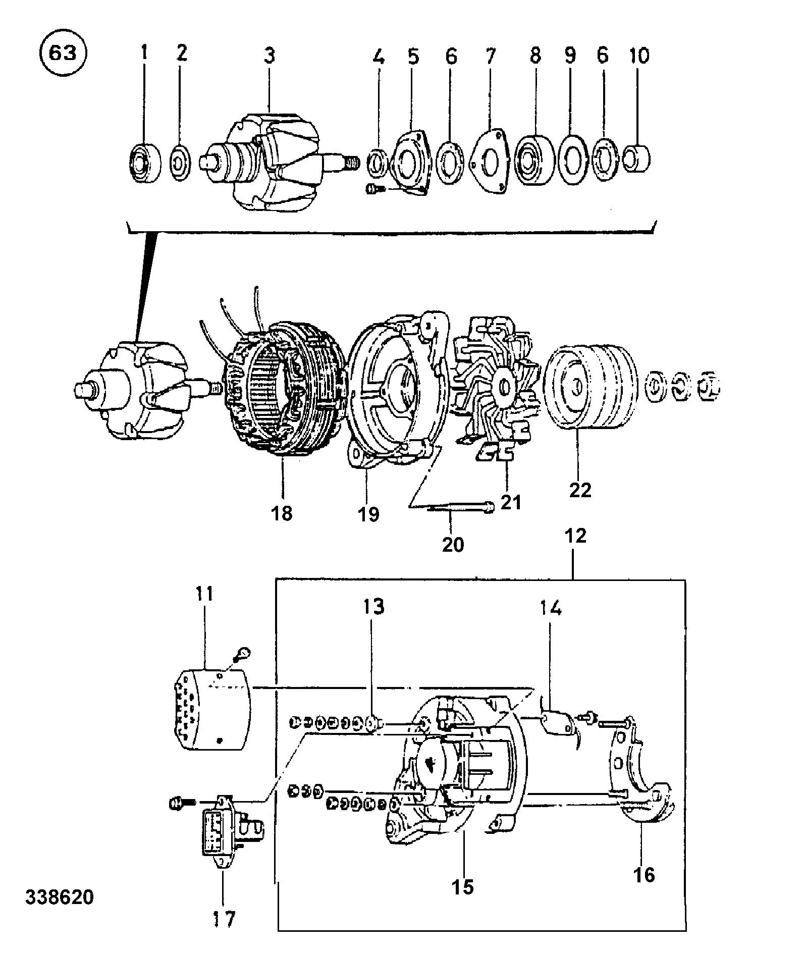 Клемма 8944566560 JCB