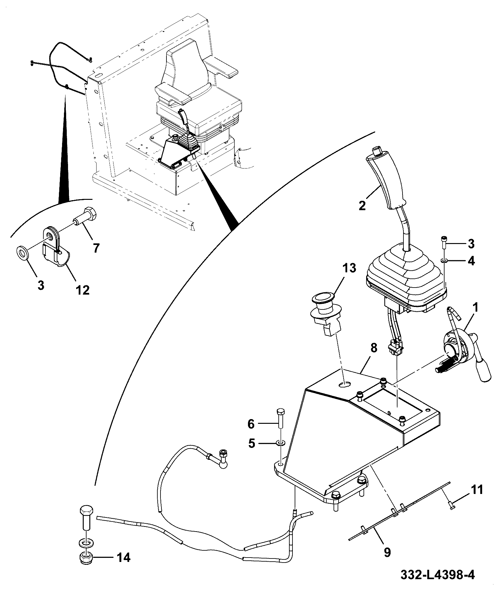 Короб 334/P5991 JCB