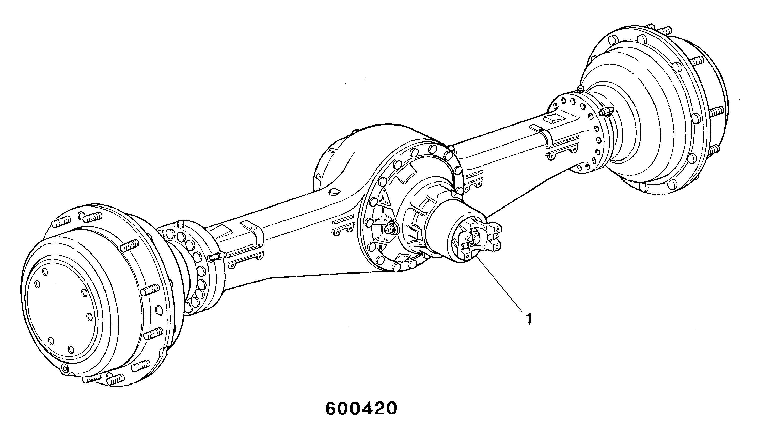 Мост 10/906500 JCB