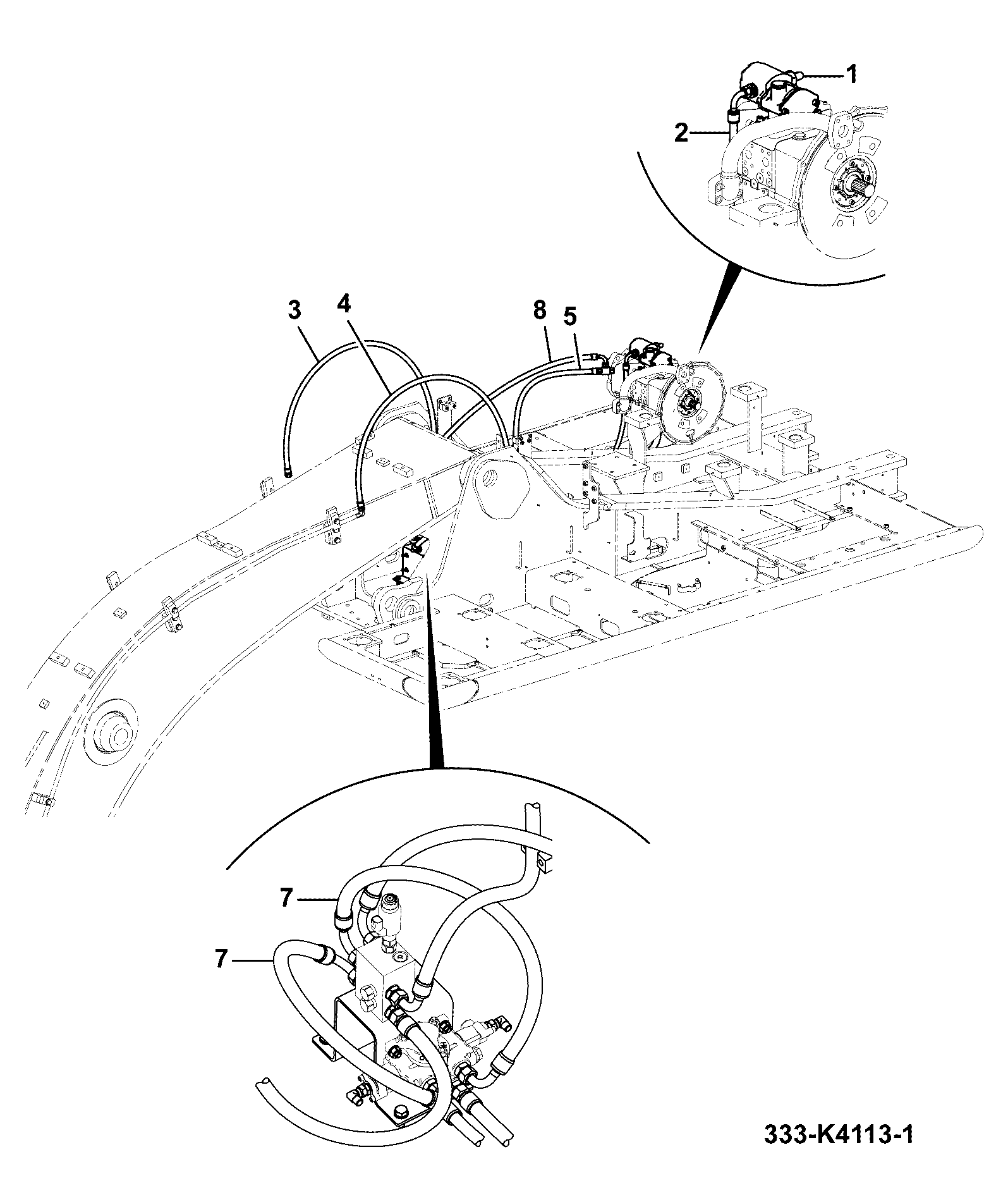 Шланг 627/10349 JCB