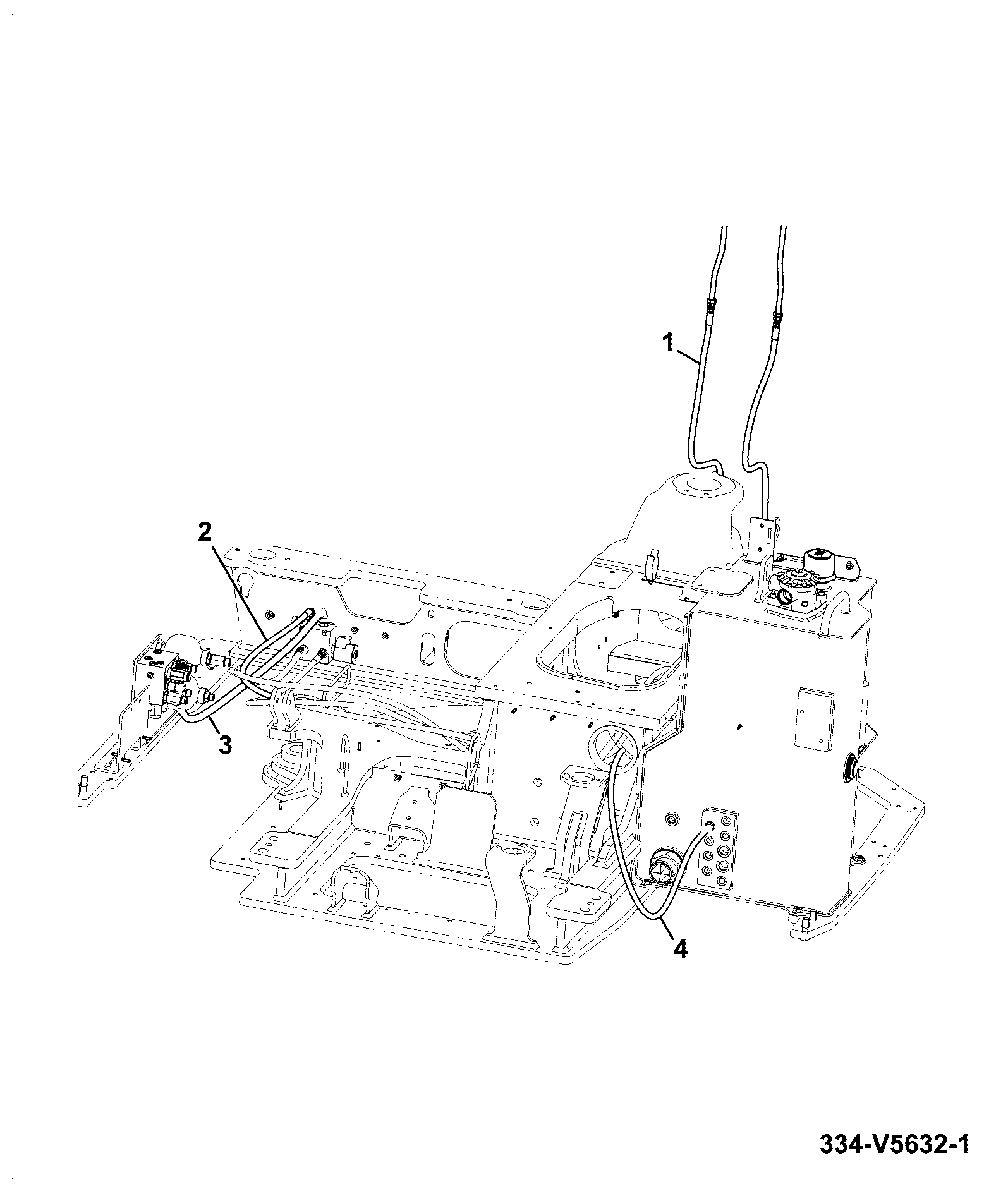 Шланг 335/H4658 JCB