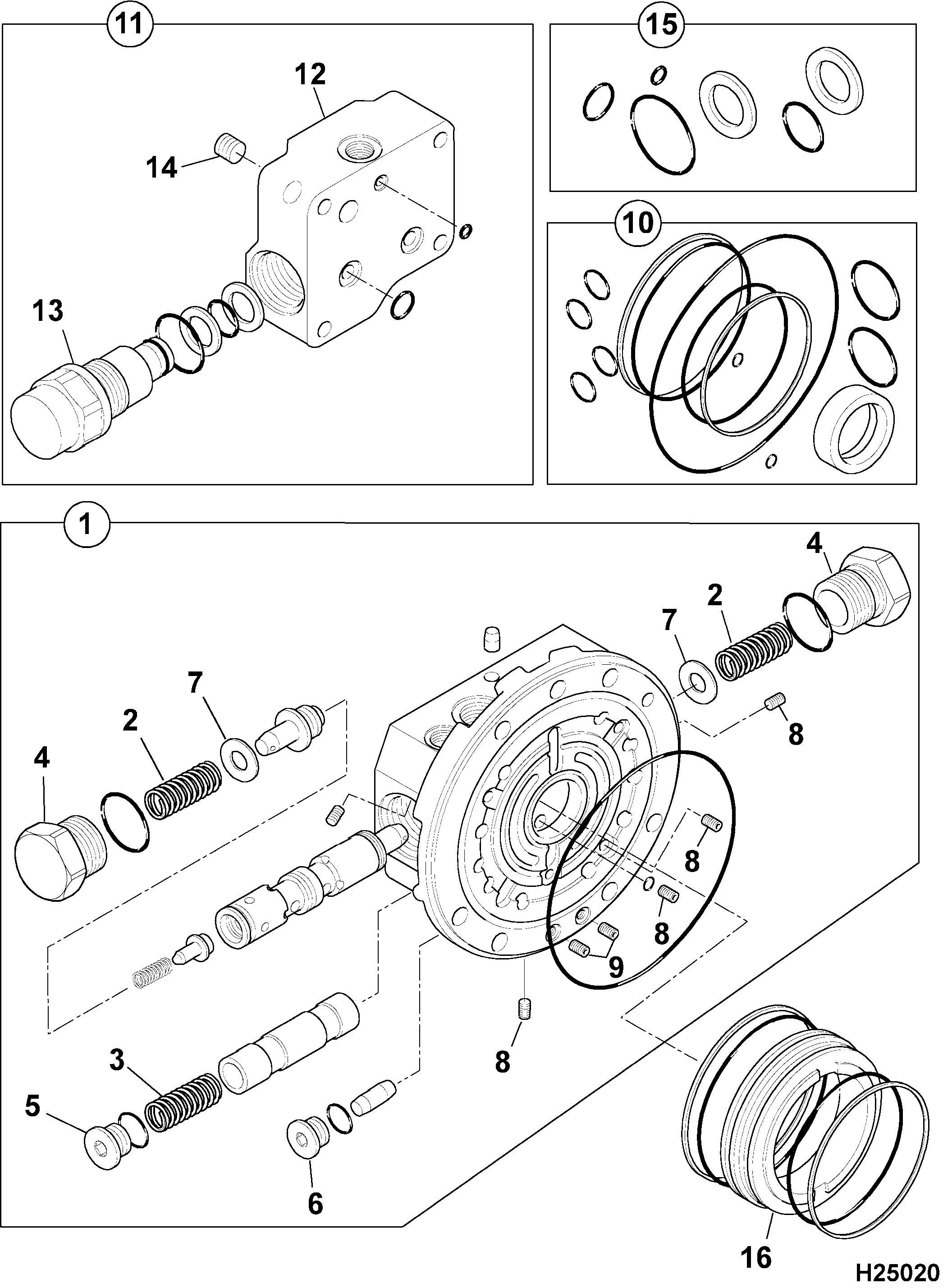 Пробка 32/925201 JCB