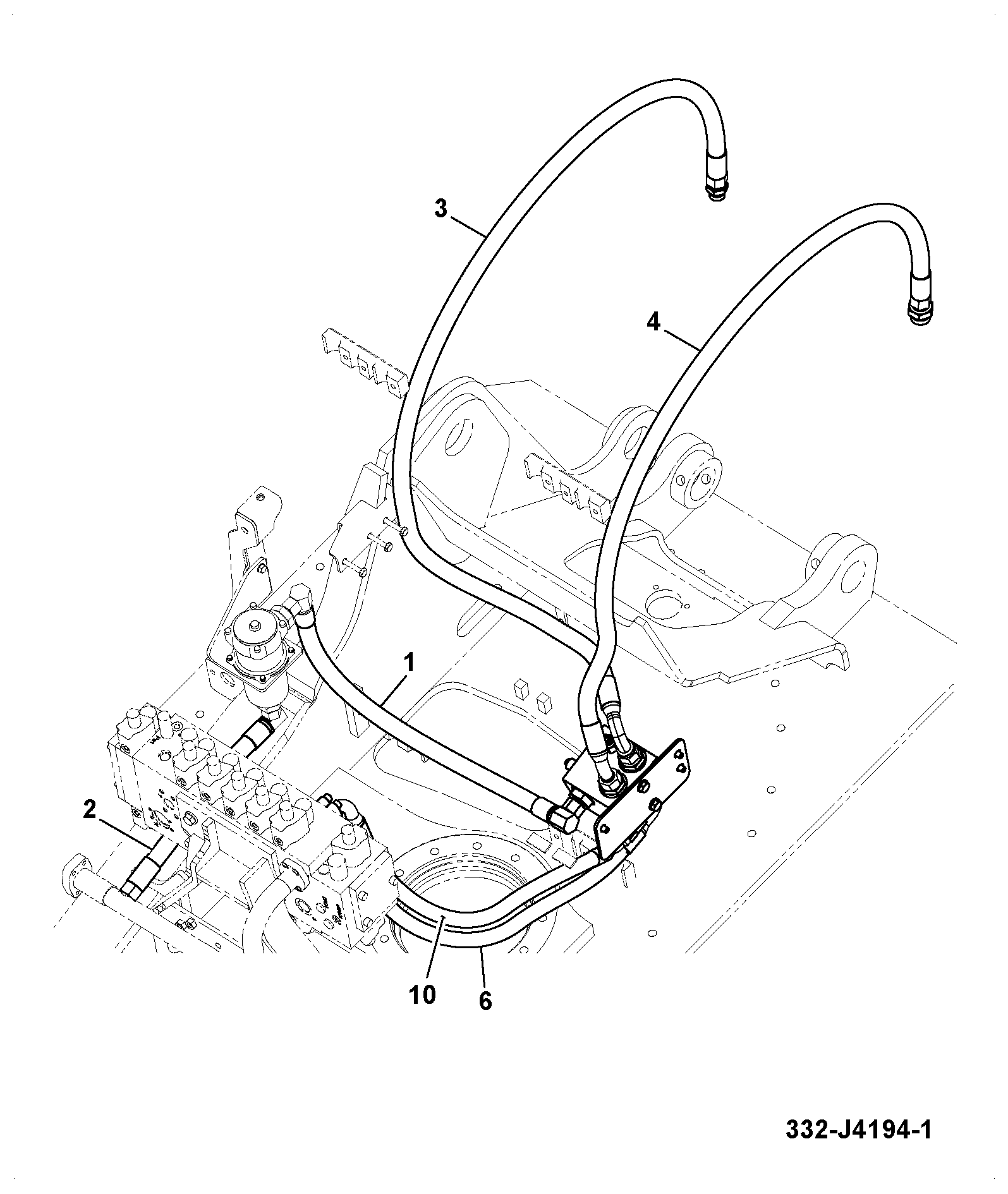 Шланг 627/10669 JCB