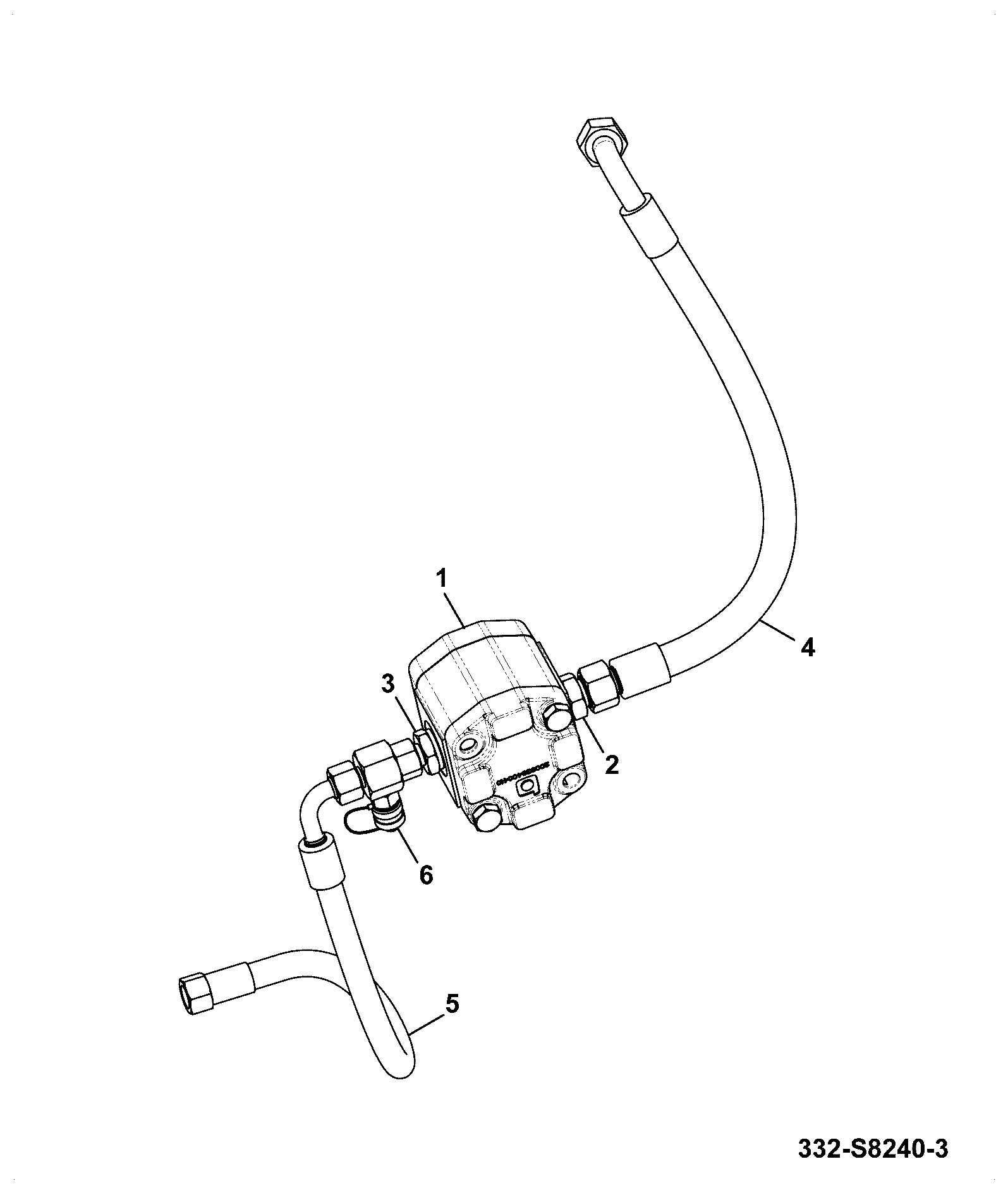 Мотор 333/R9738 JCB
