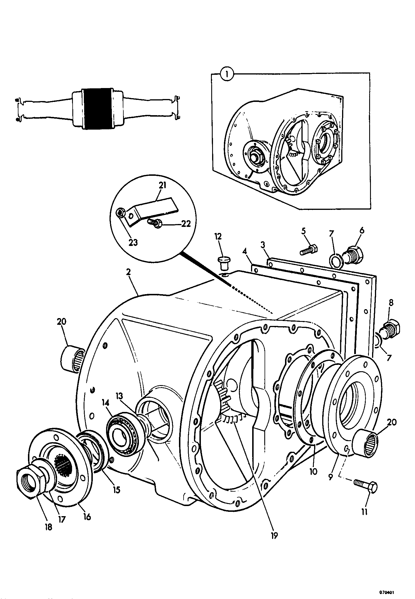 Корпус 451/13401 JCB