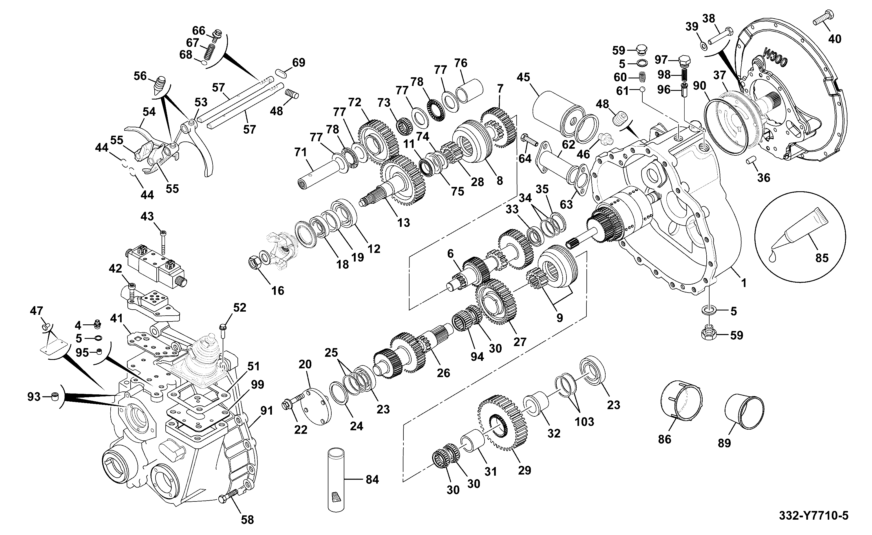 подшипник 917/02400 JCB