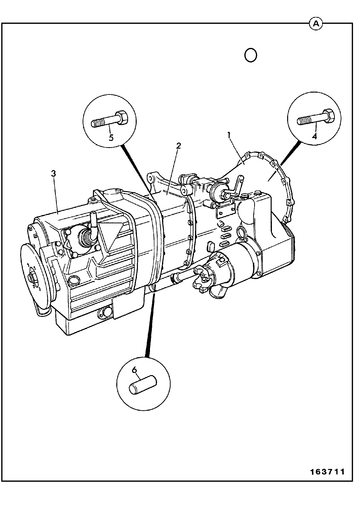 Коробка передач 454/97800 JCB
