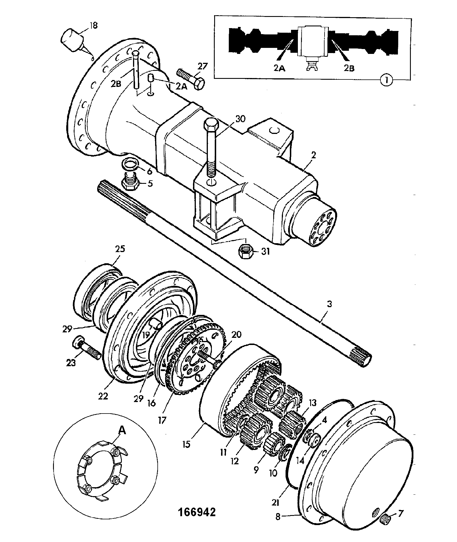 Мост 450/45310 JCB