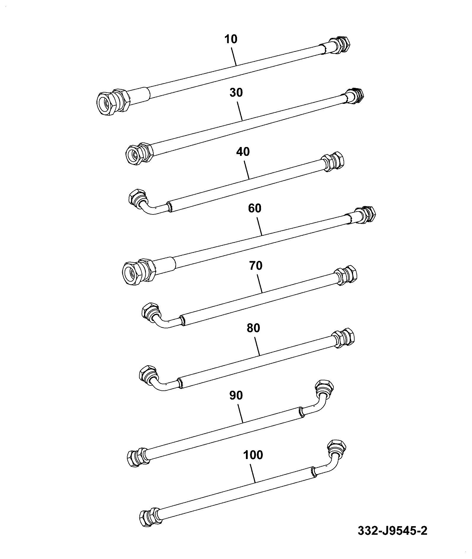 Шланг JLV1447 JCB