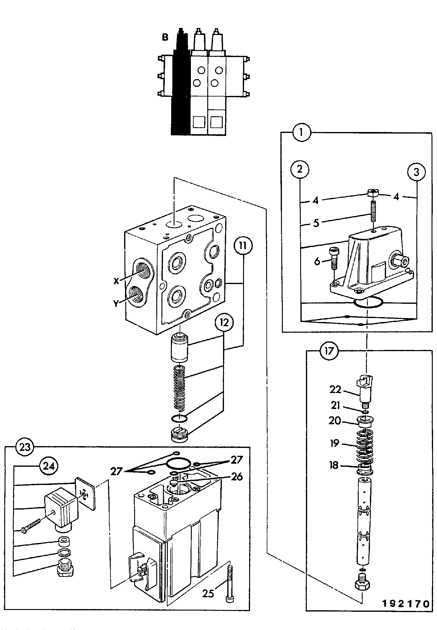 Корпус 25/972202 JCB