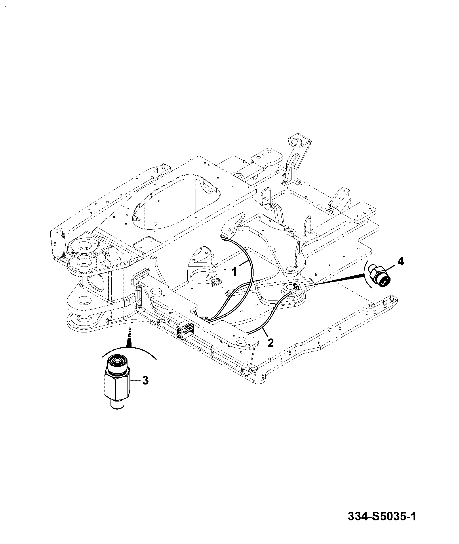 Шланг 334/R3139 JCB