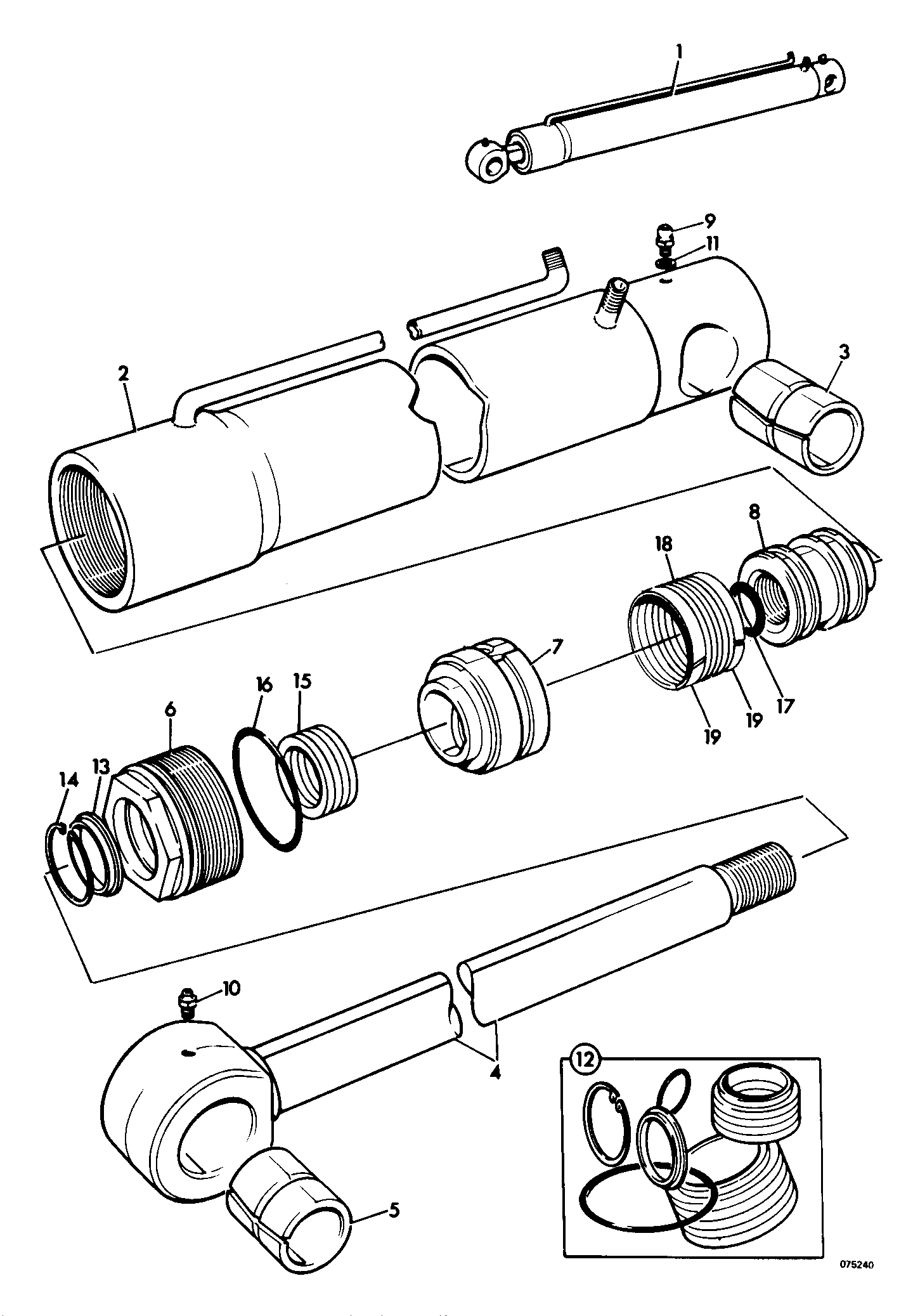 Уплотнение 2411/8404 JCB