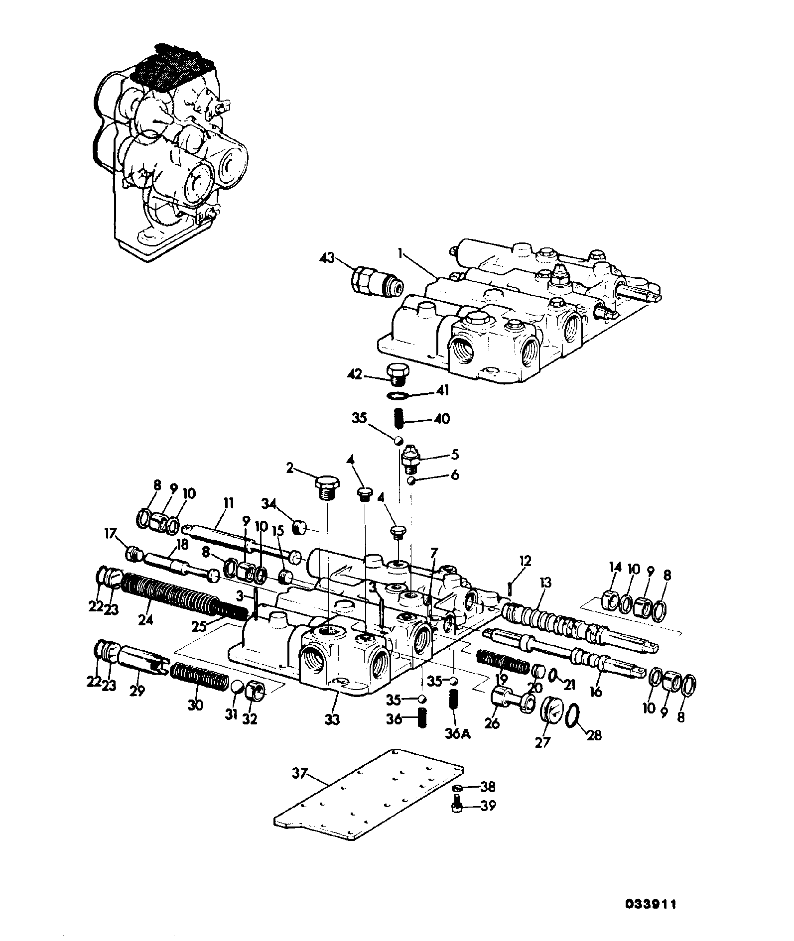 пробка 236802 JCB