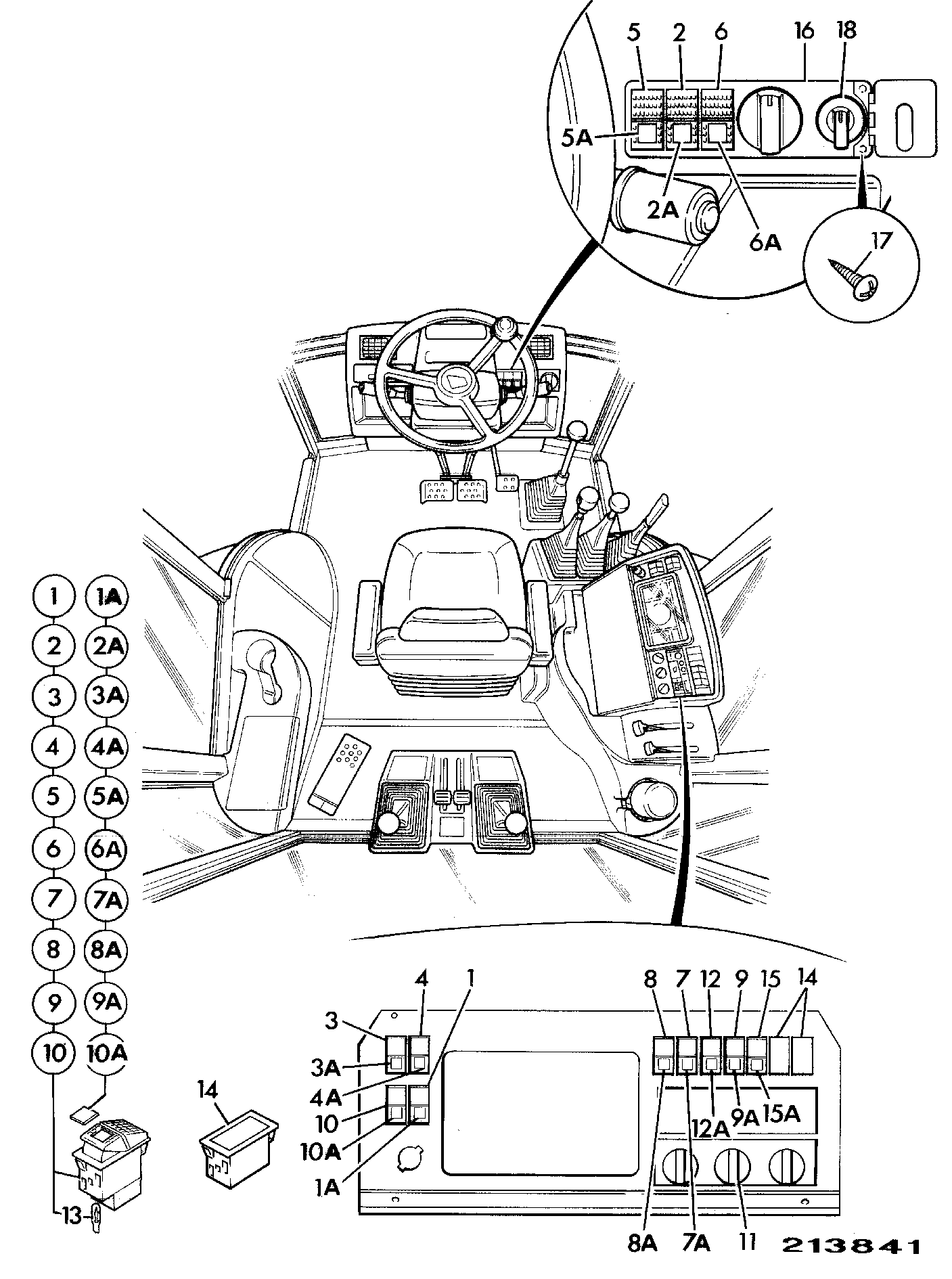 Наклейка 701/00091 JCB