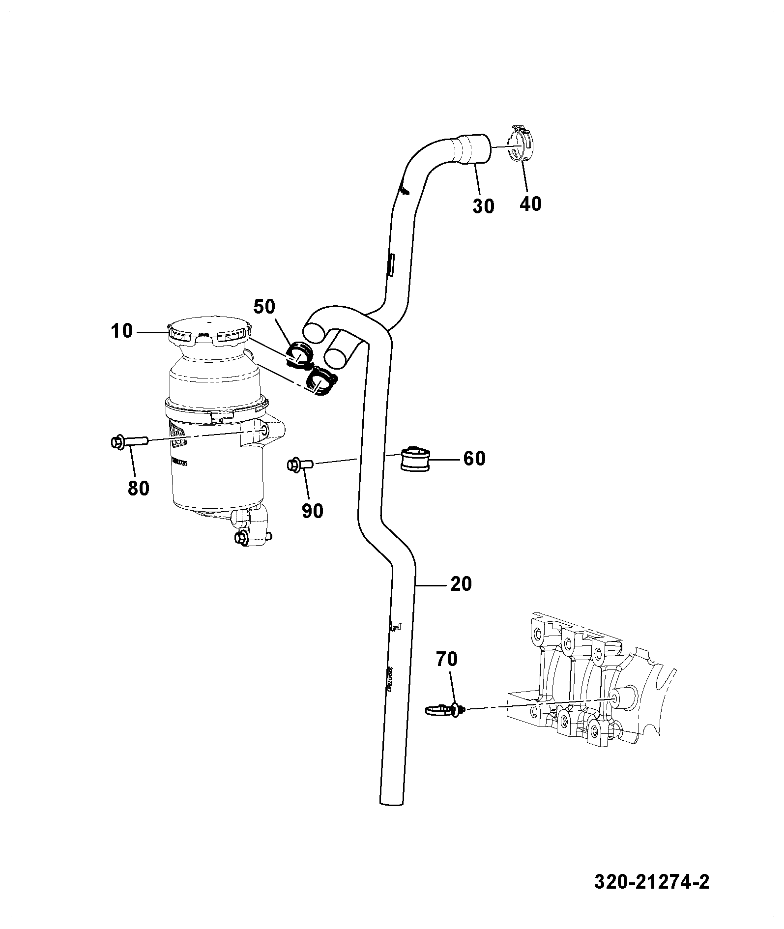 Хомут 320/00958 JCB