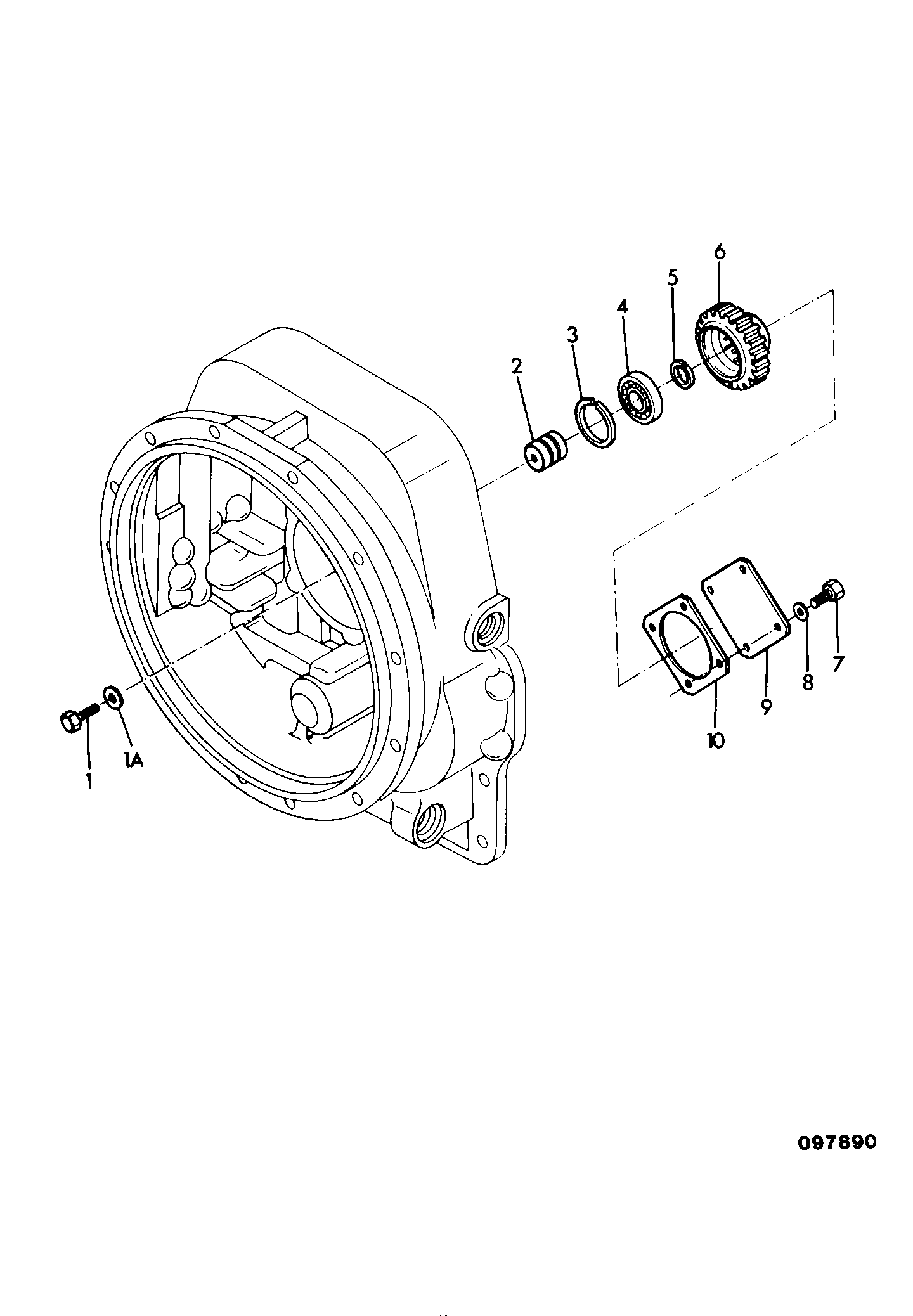 Кольцо 223878 JCB