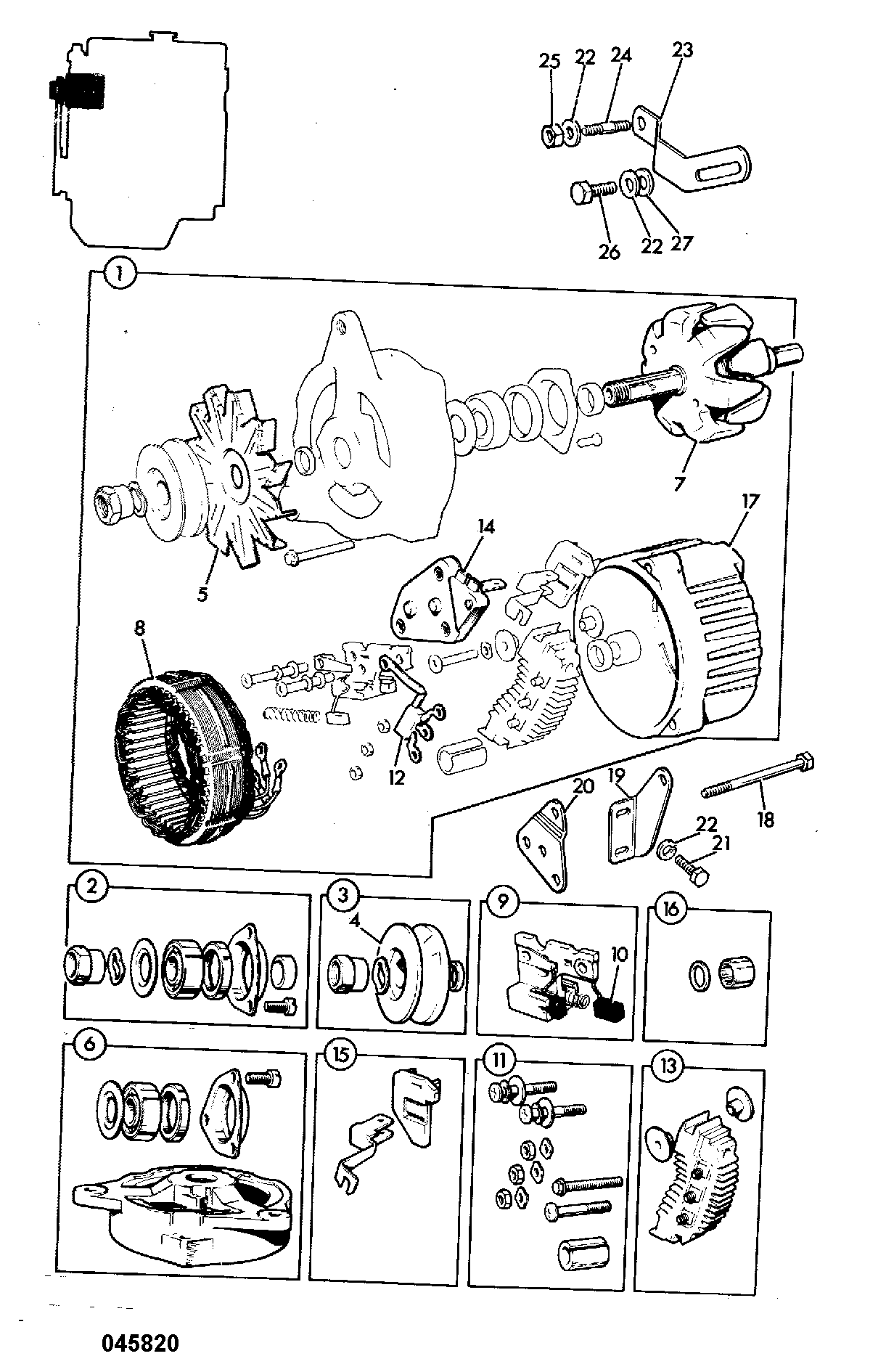 комплект-подшипник 7982722 JCB