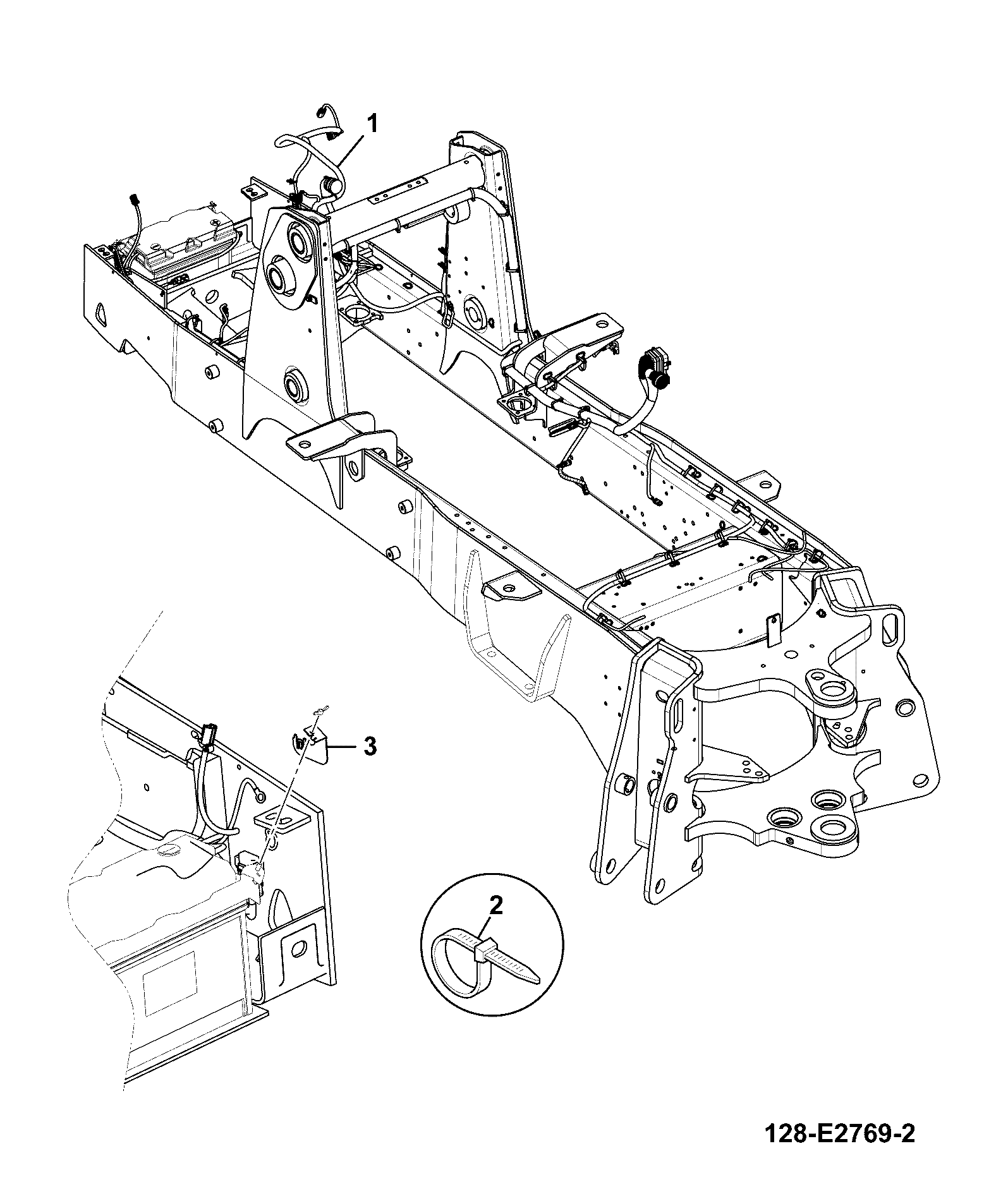 Жгут проводов 721/C0293 JCB