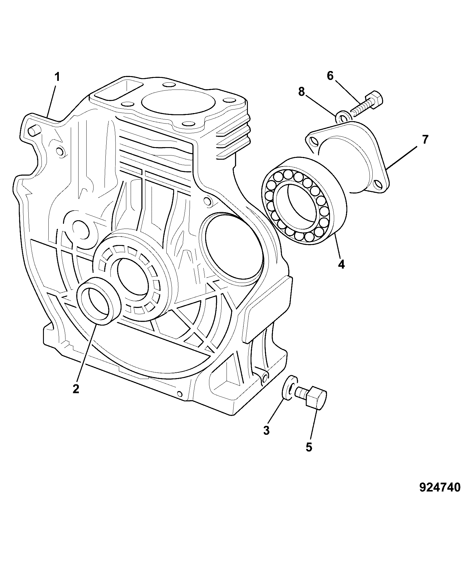 Уплотнение 02/960021 JCB