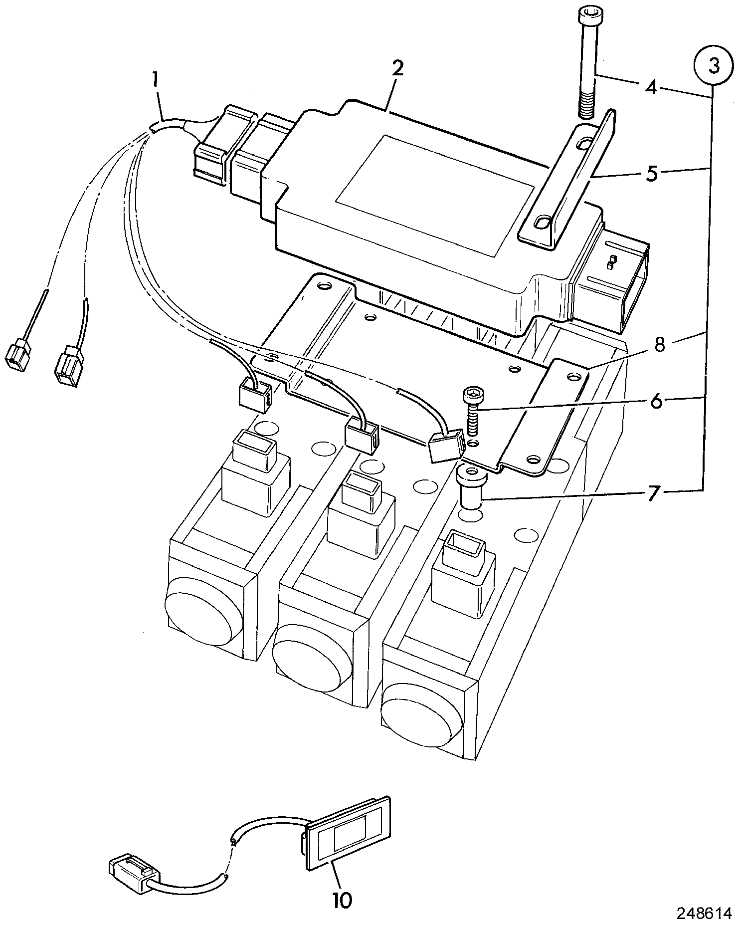 Винт с головкой 1391/9410 JCB