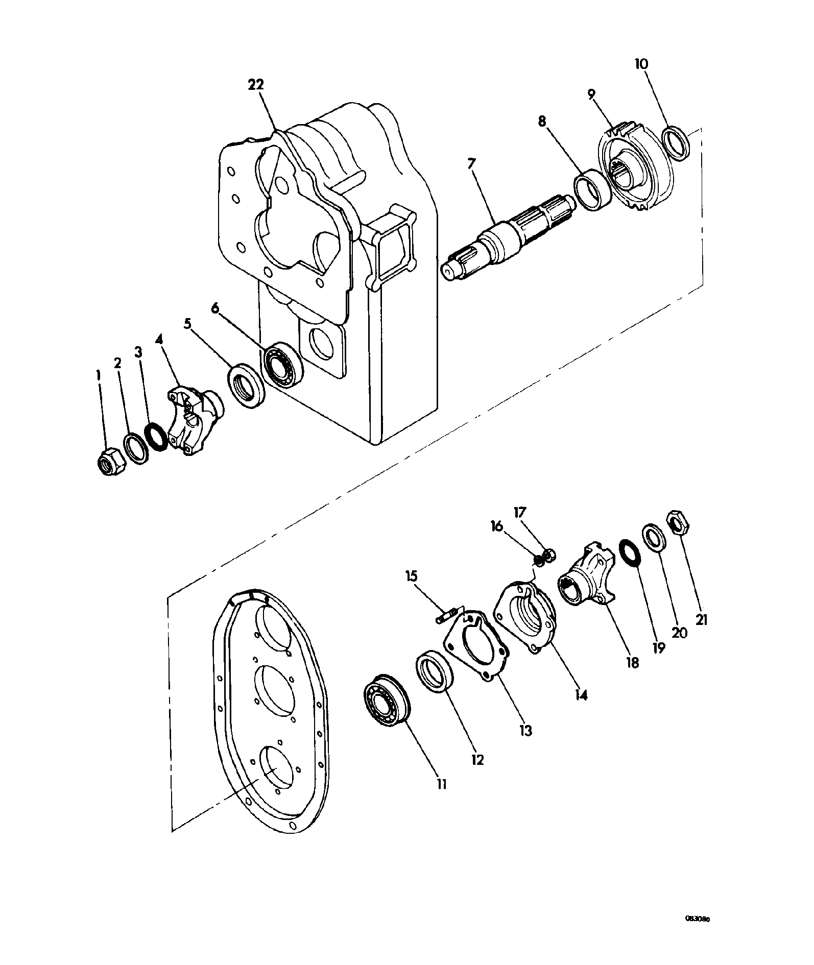 уплотнение 235751 JCB