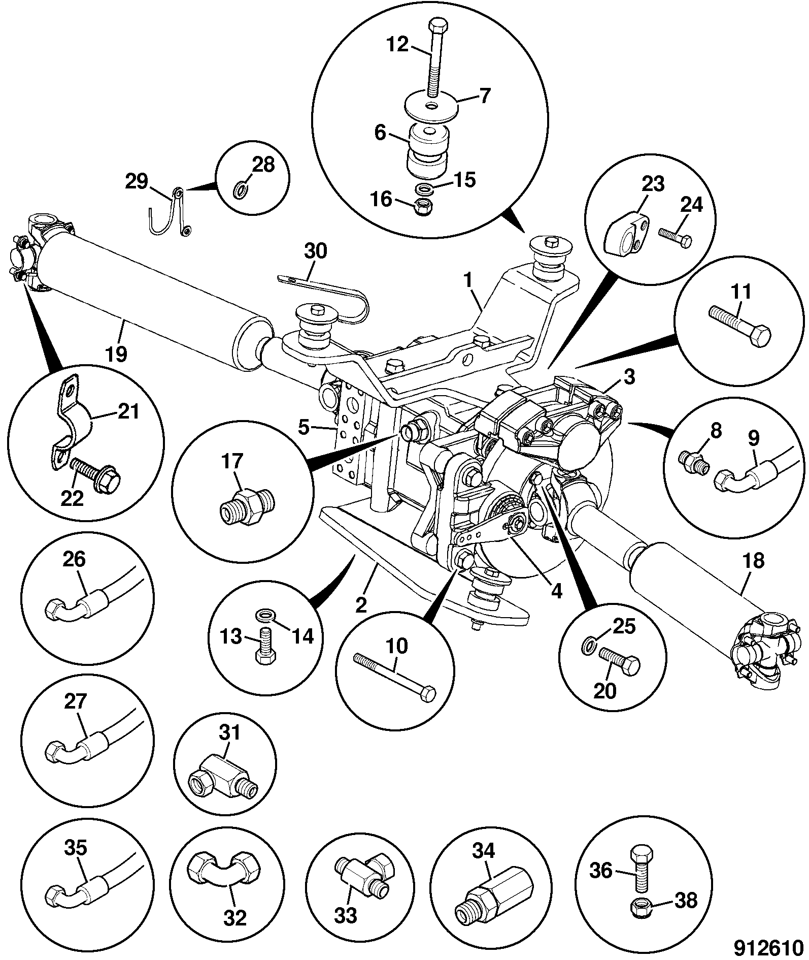 Мотор 20/925804 JCB