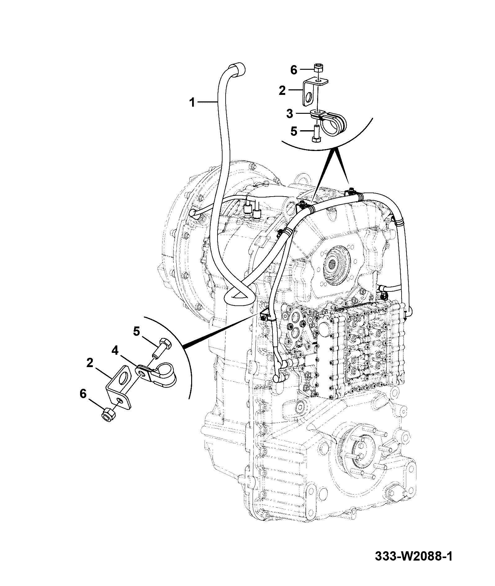 Жгут проводов 333/U9809 JCB
