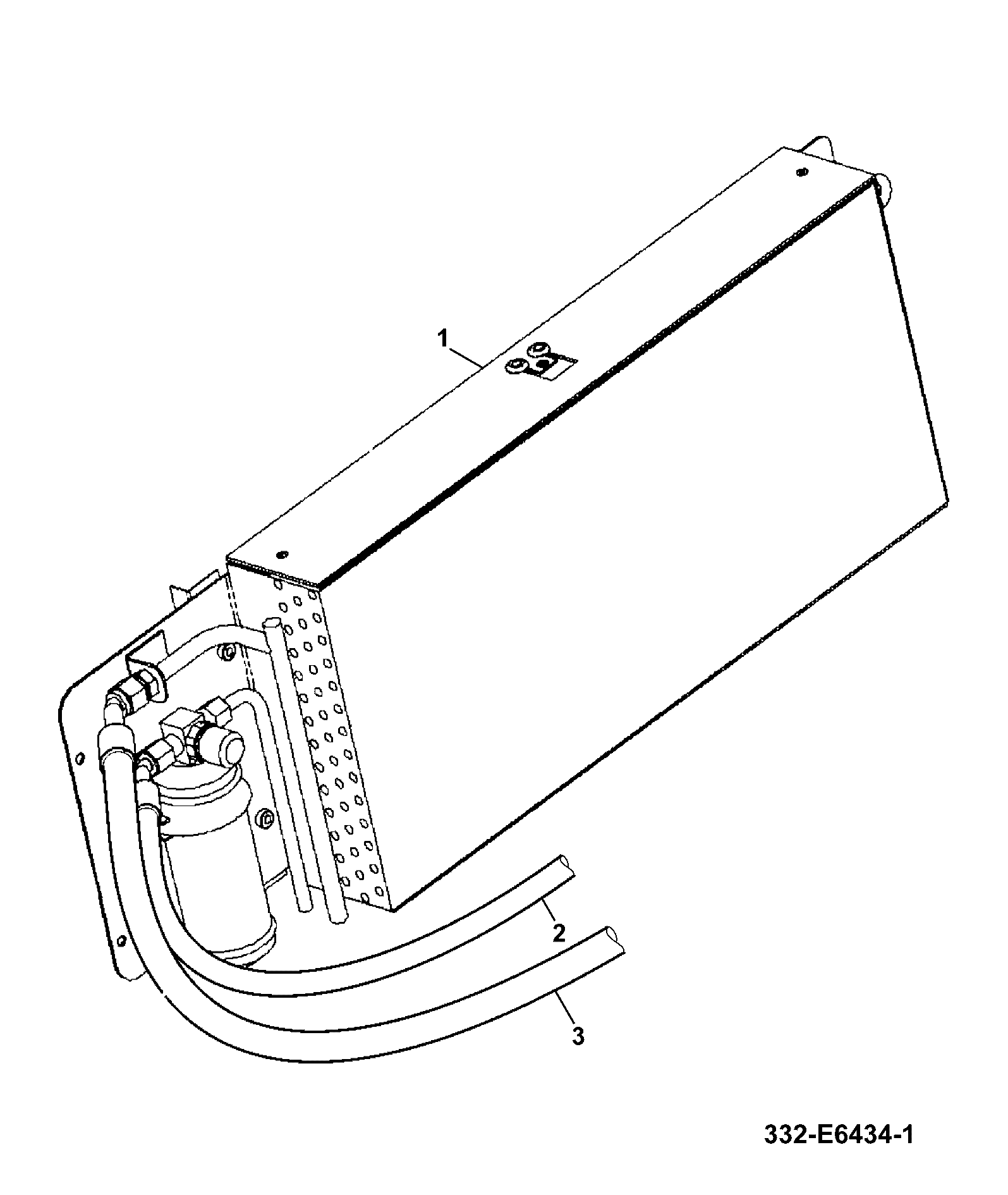 Шланг 332/D5275 JCB