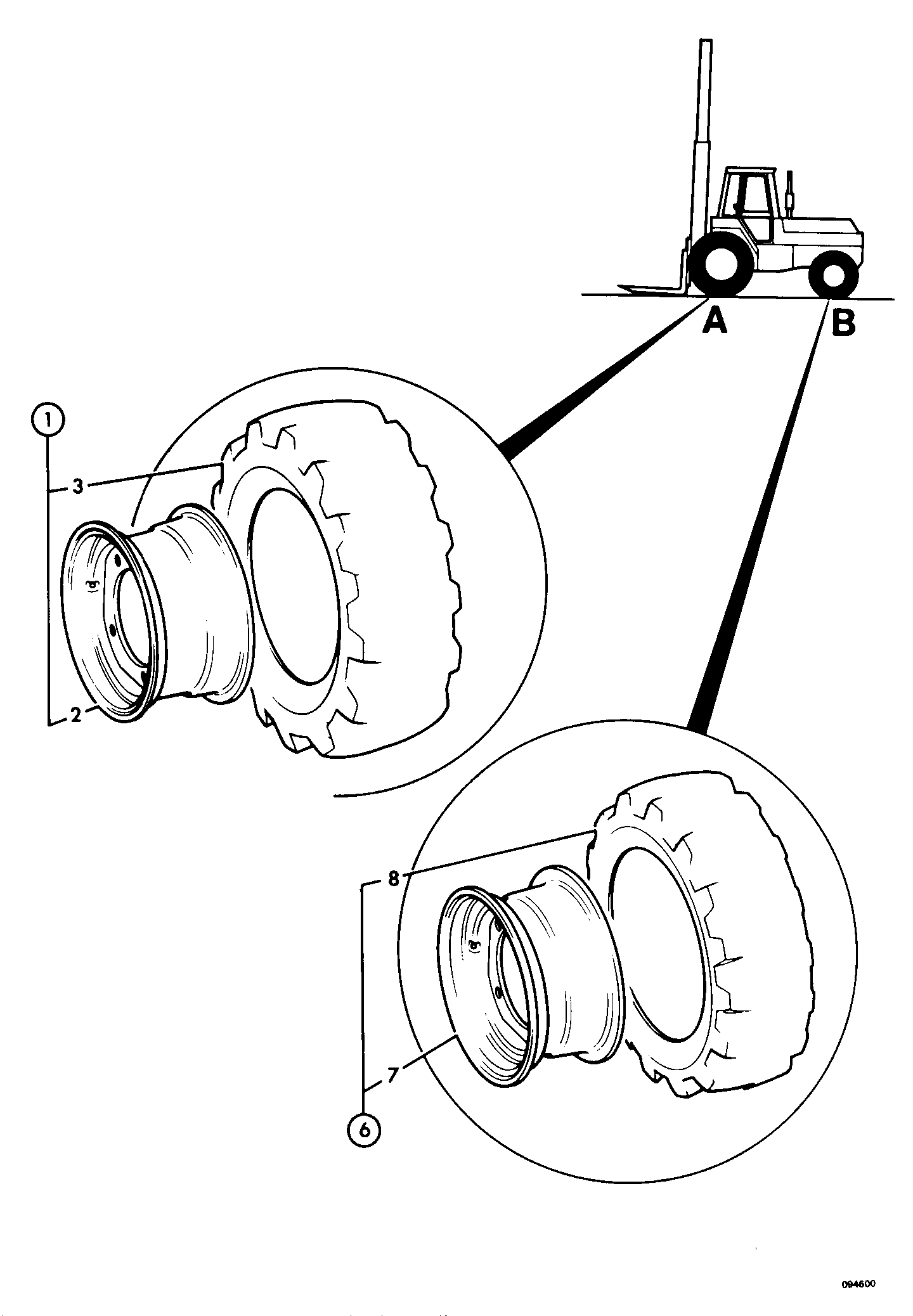 Колесо 41/905700 JCB