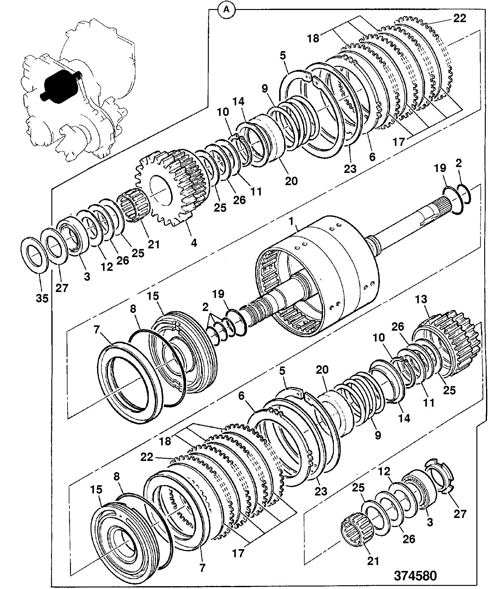 Кольцо уплотнительное 828/00313 JCB