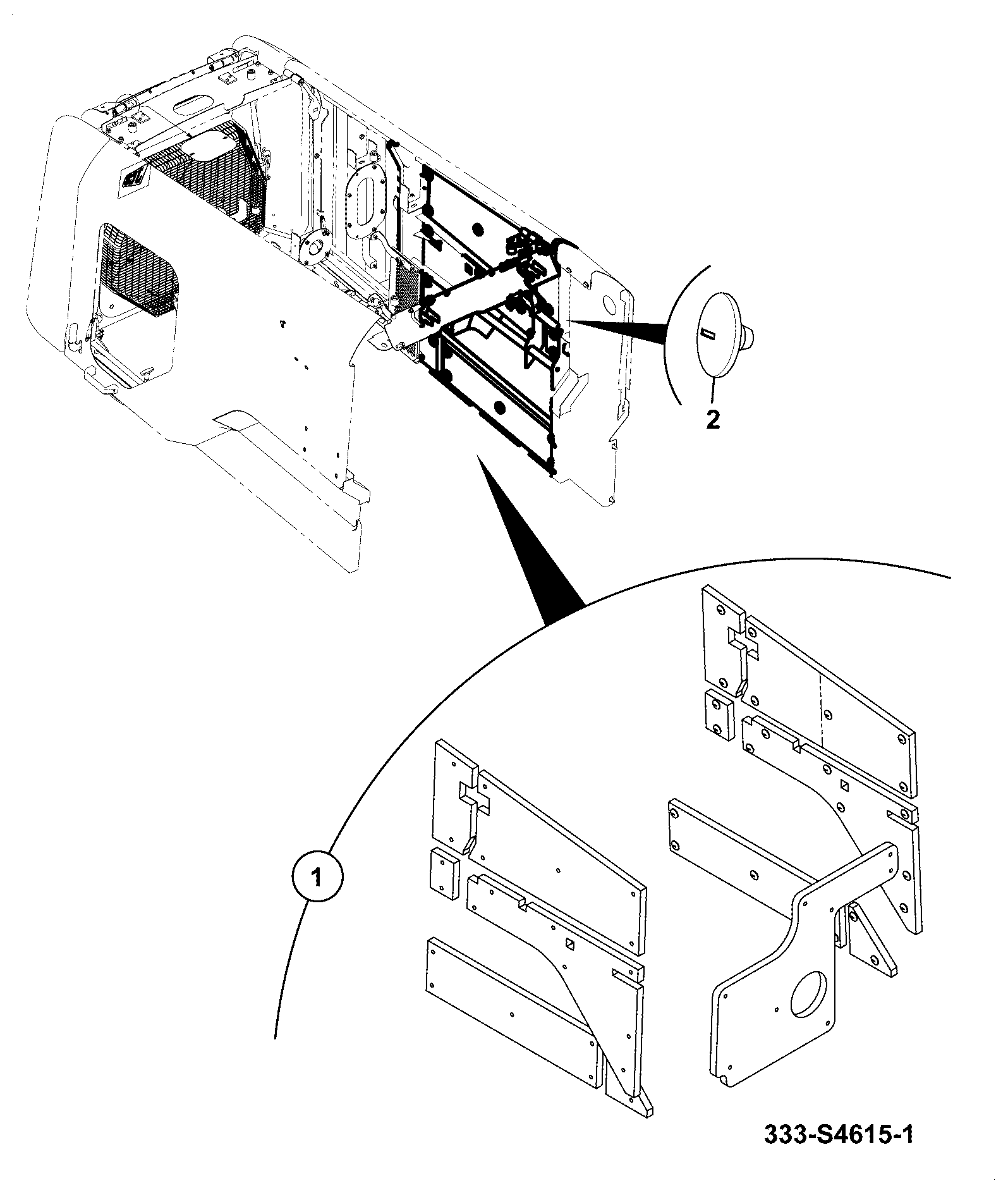 Комплект 333/S4656 JCB