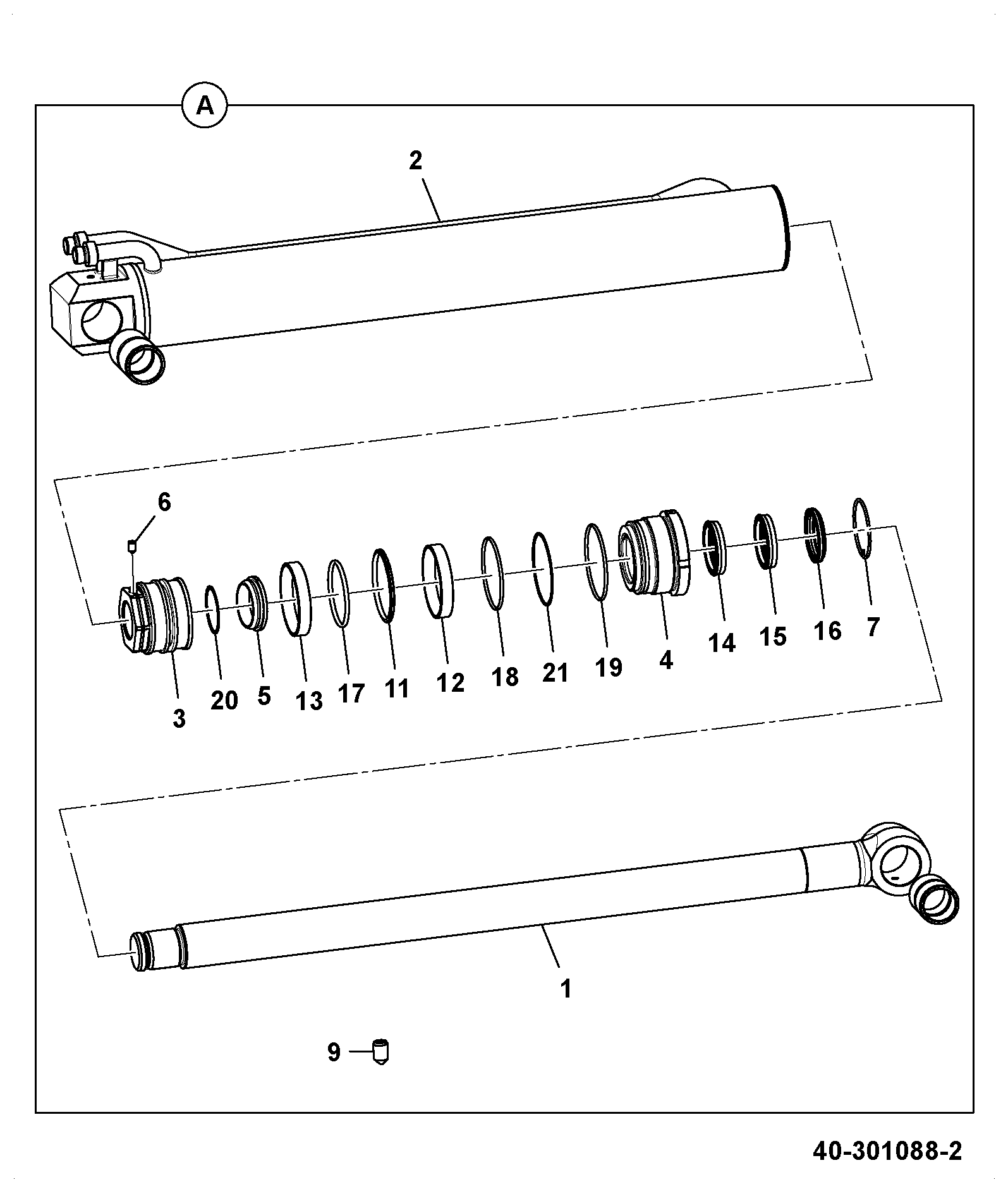 Стеклоочиститель 550/40536 JCB