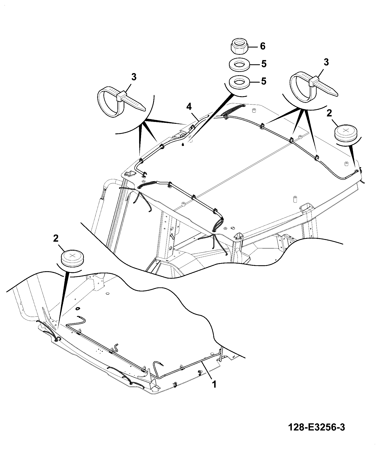 Жгут проводов 721/C0295 JCB