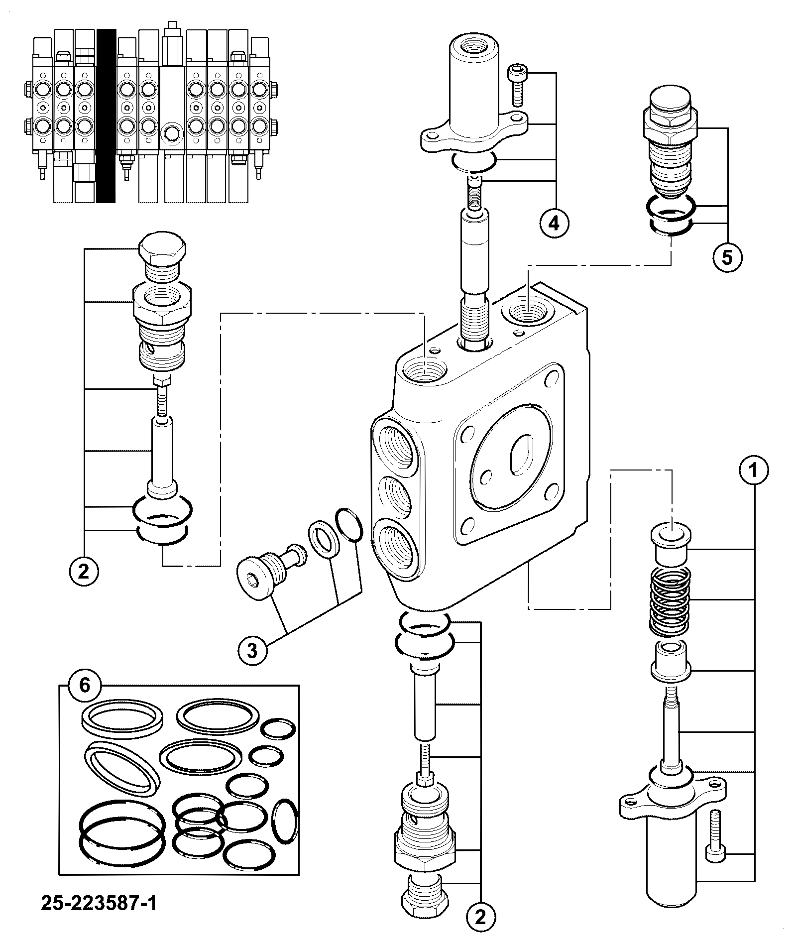 Комплект 333/L0701 JCB