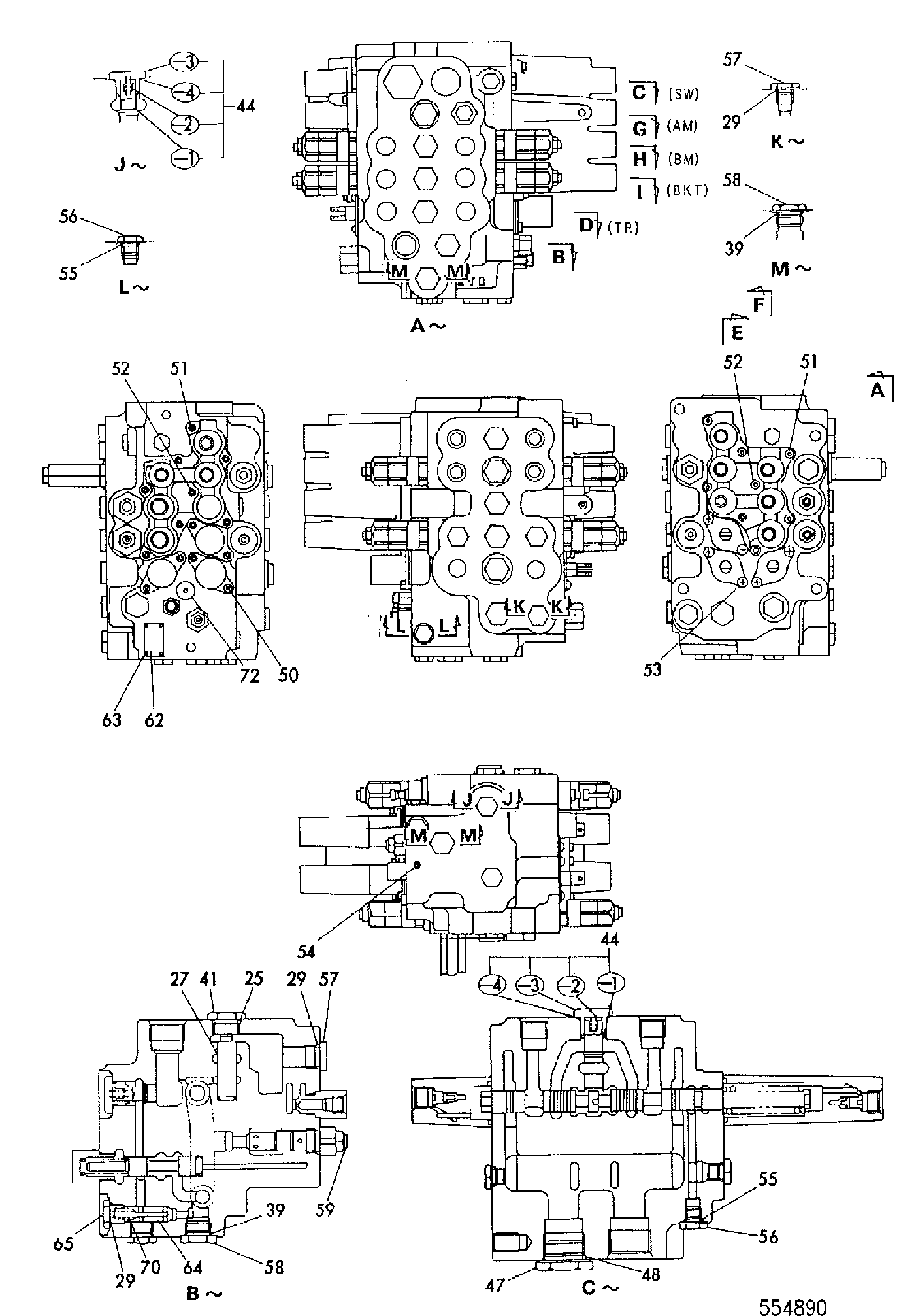 кольцо уплотнительное KRP0631 JCB
