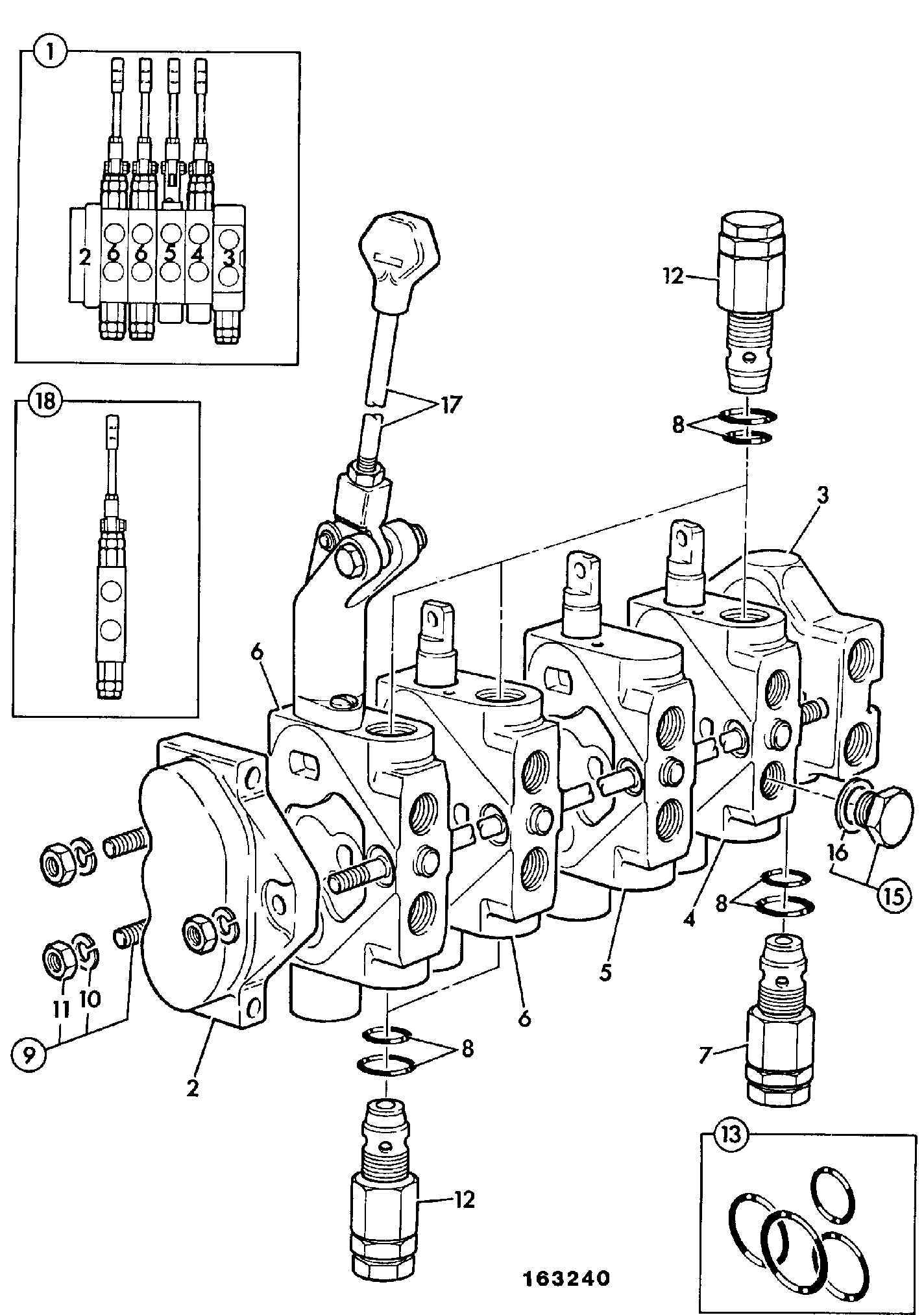 Клапан 993/00052 JCB