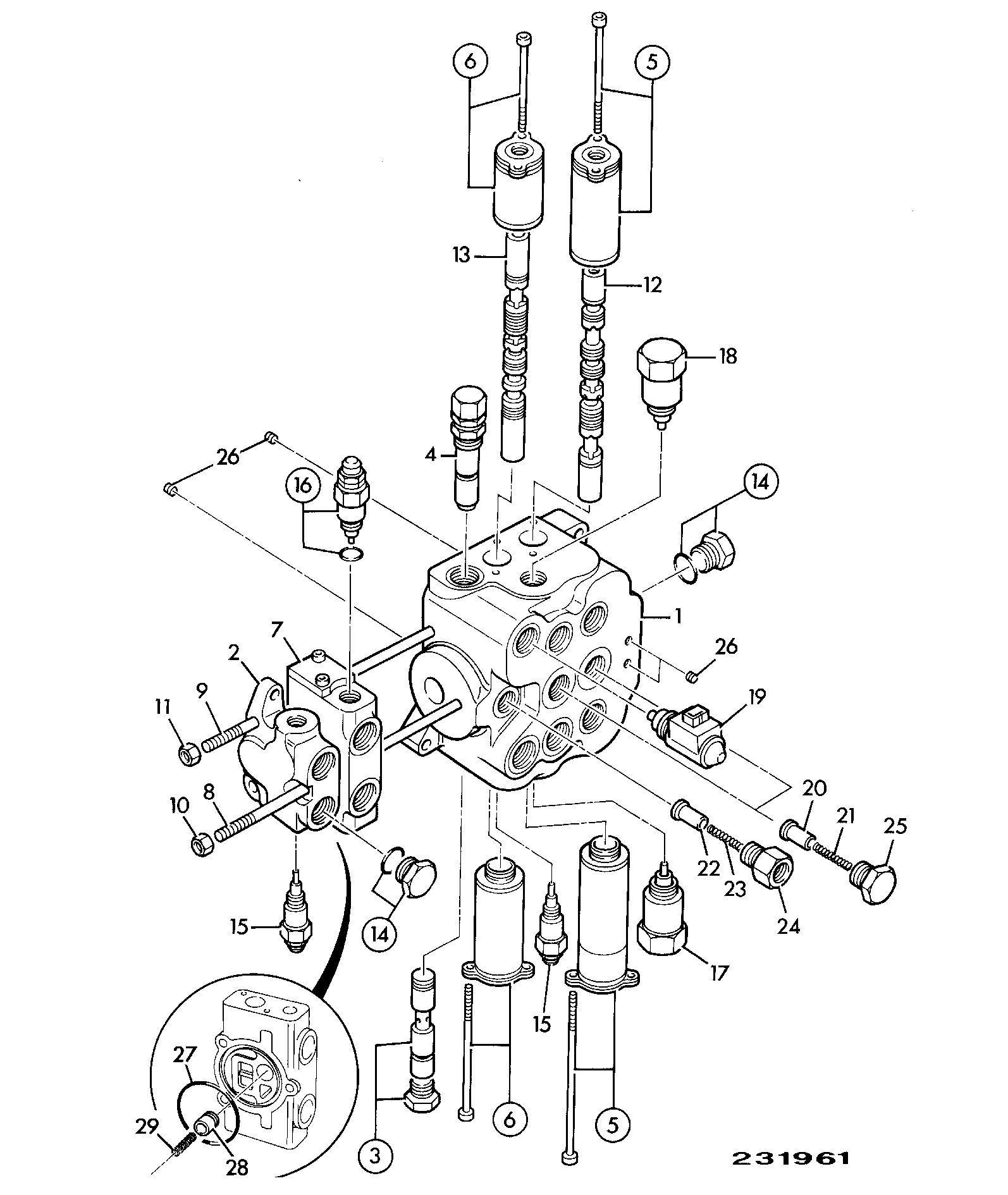 Корпус 25/612839 JCB