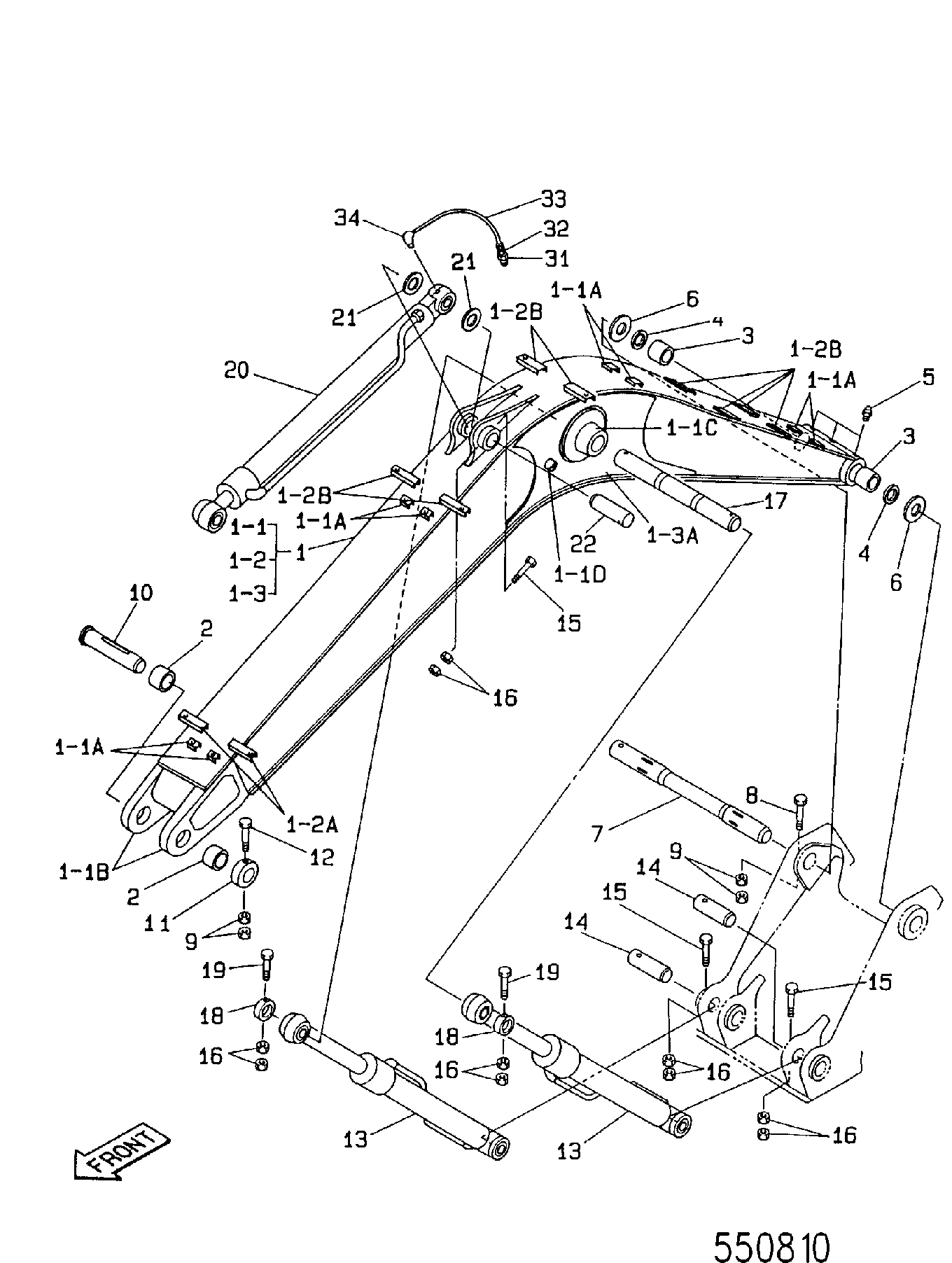 Пластина KNP0113 JCB