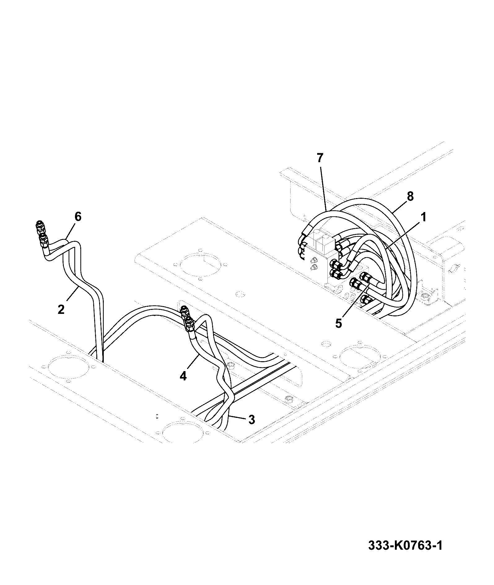 Шланг JRJ0376 JCB