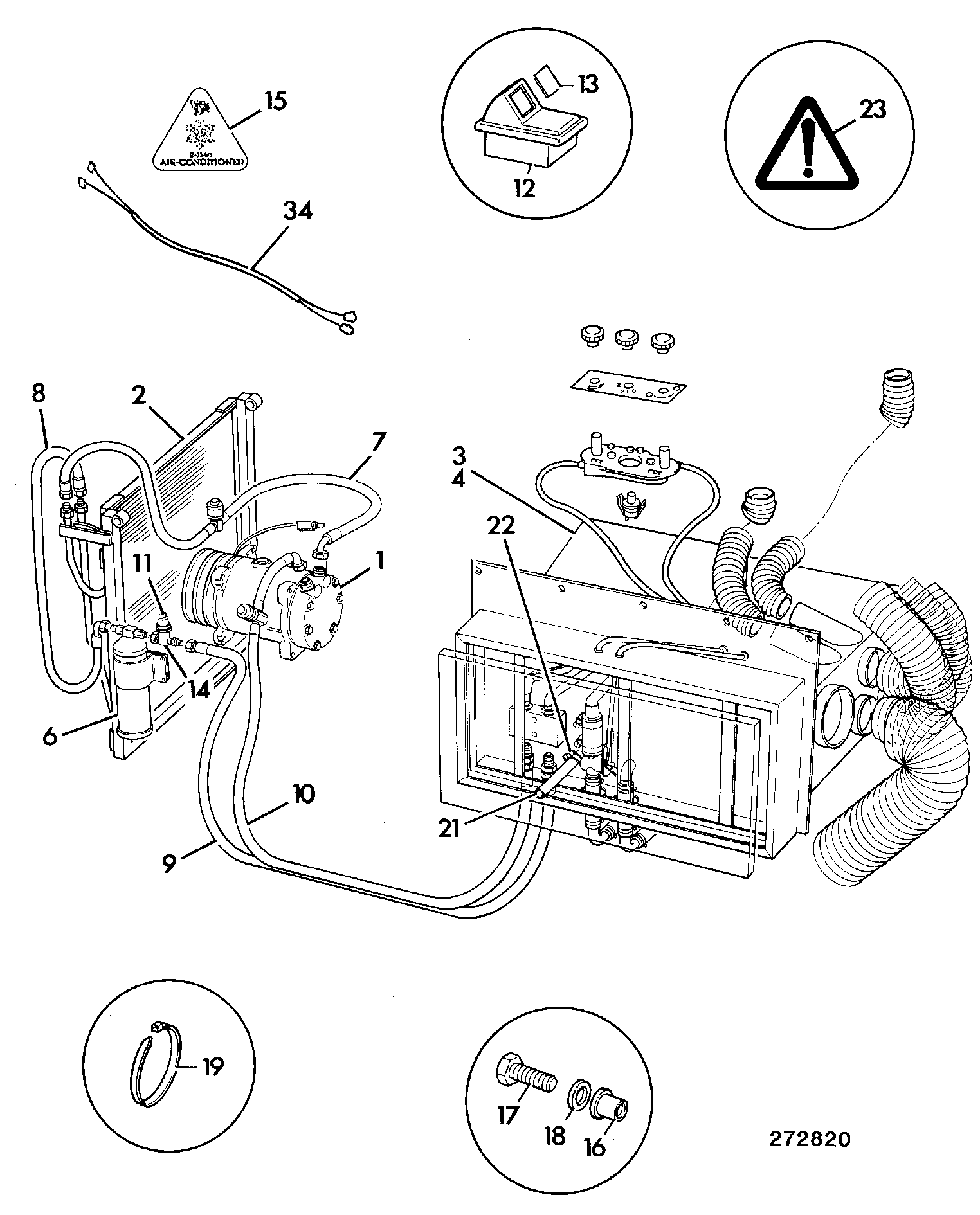 Комплект 980/88780 JCB