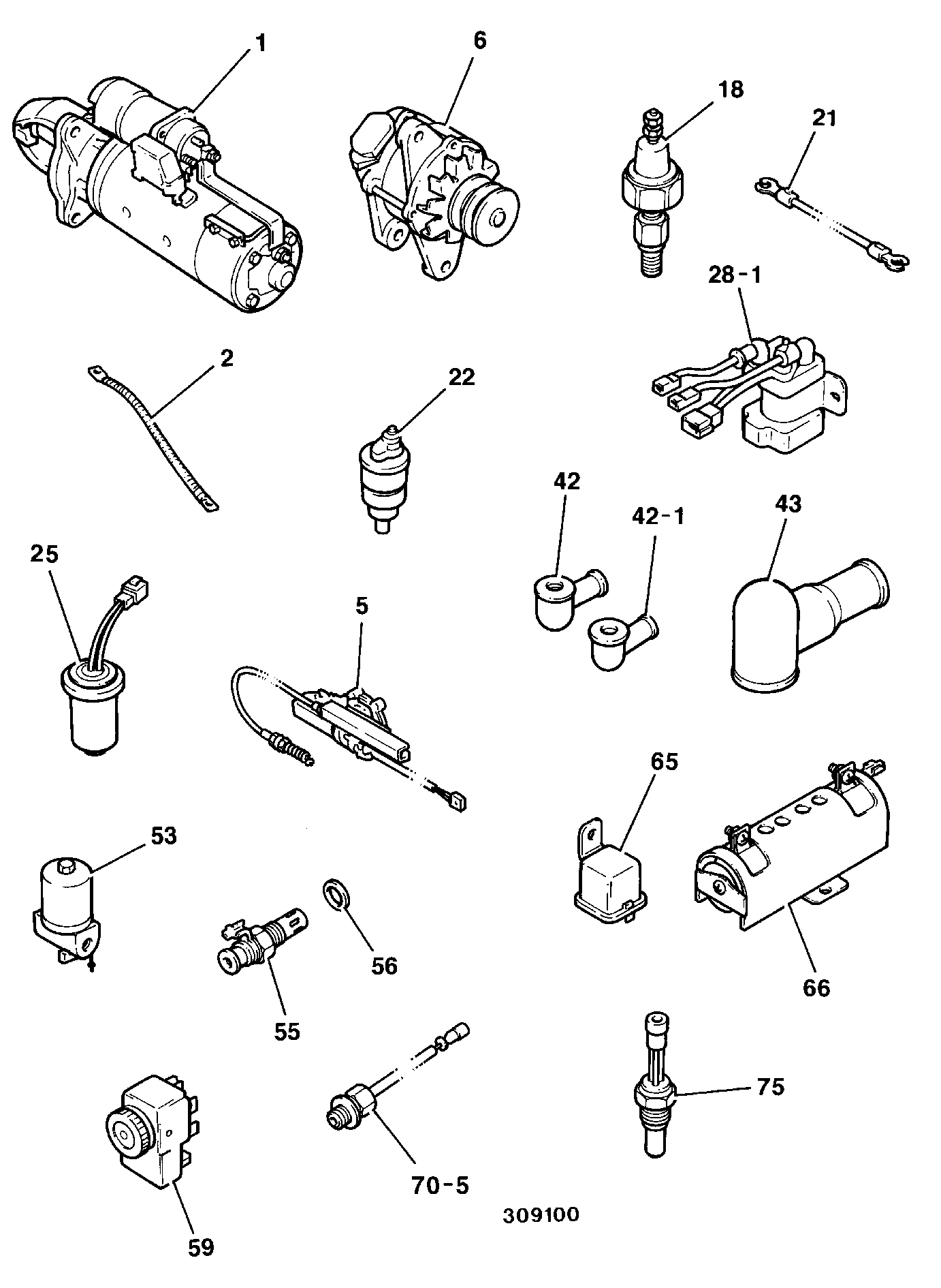 Резистор 1813750020 JCB
