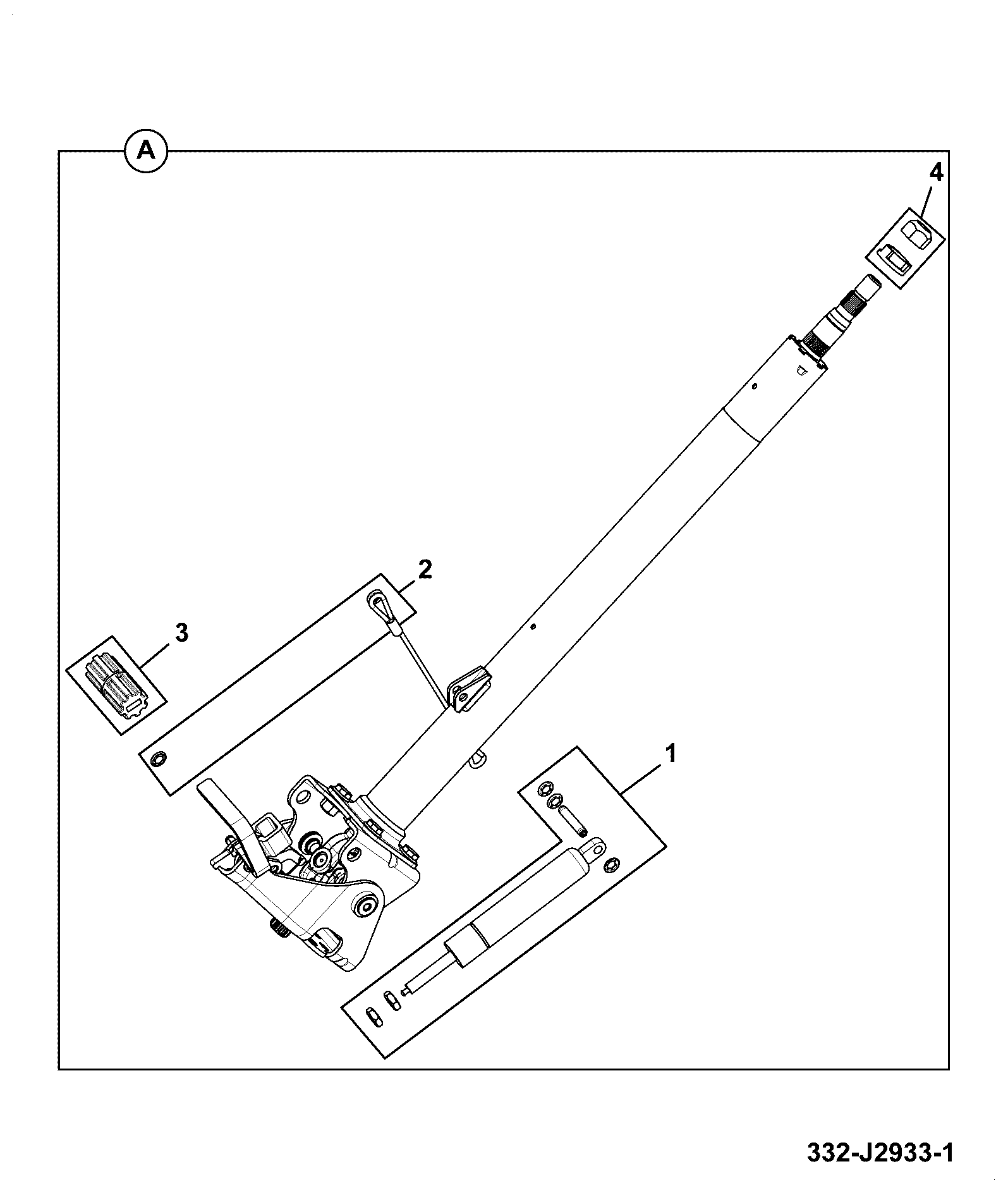 Комплект 332/G3603 JCB