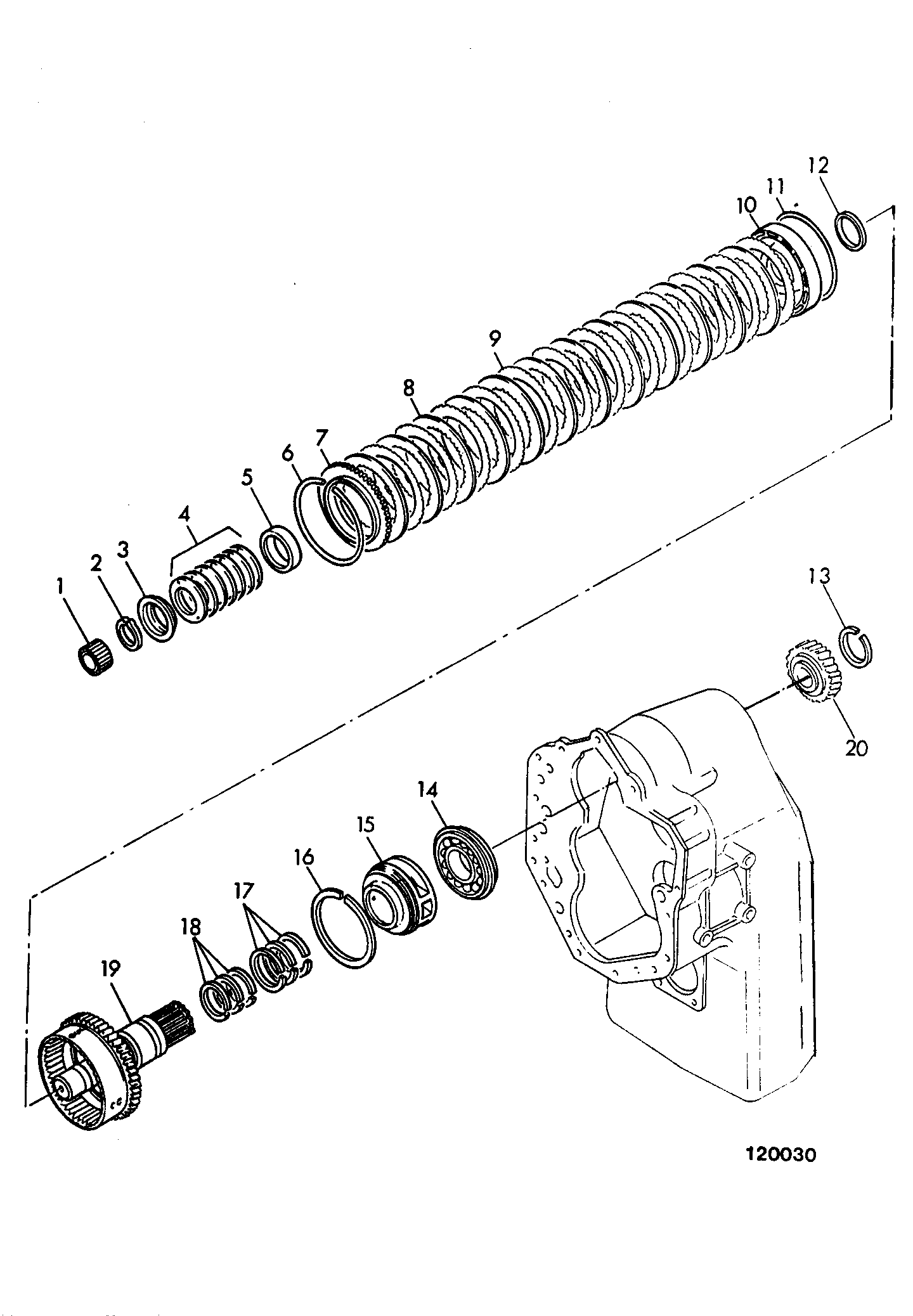 Кольцо 242651 JCB